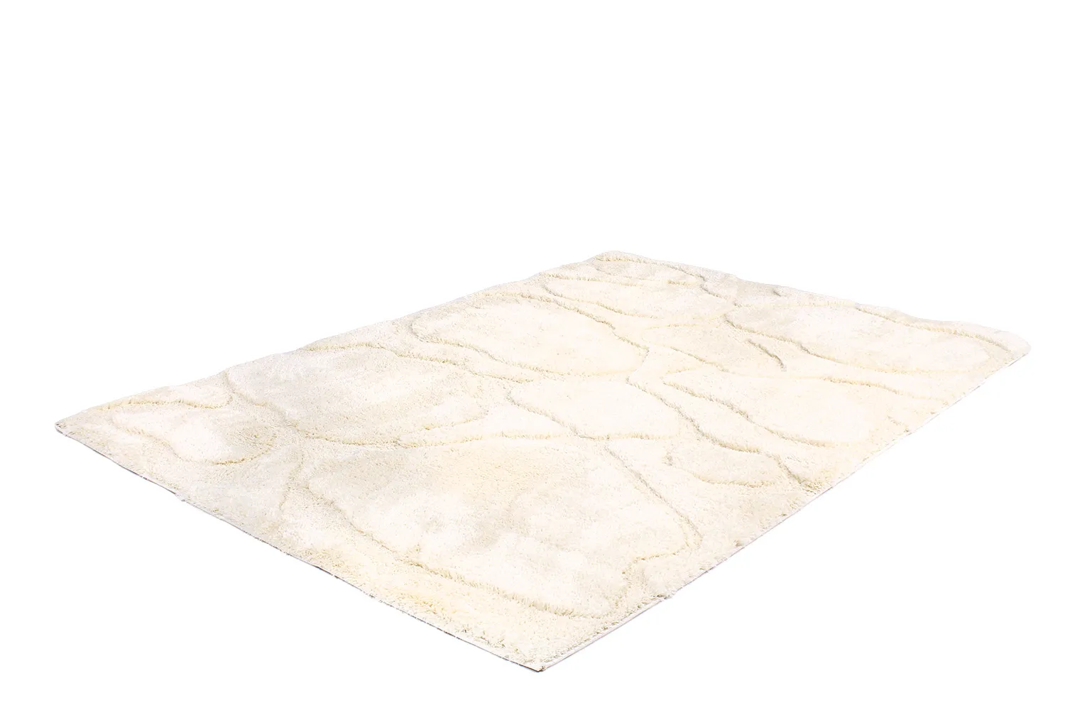 Hoogpolig vloerkleed - Mabel (offwhite)