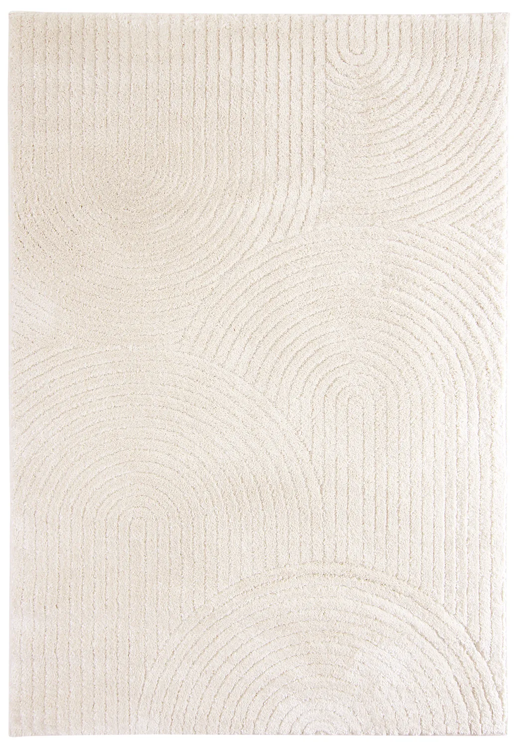 Hoogpolig vloerkleed - Tove (offwhite)
