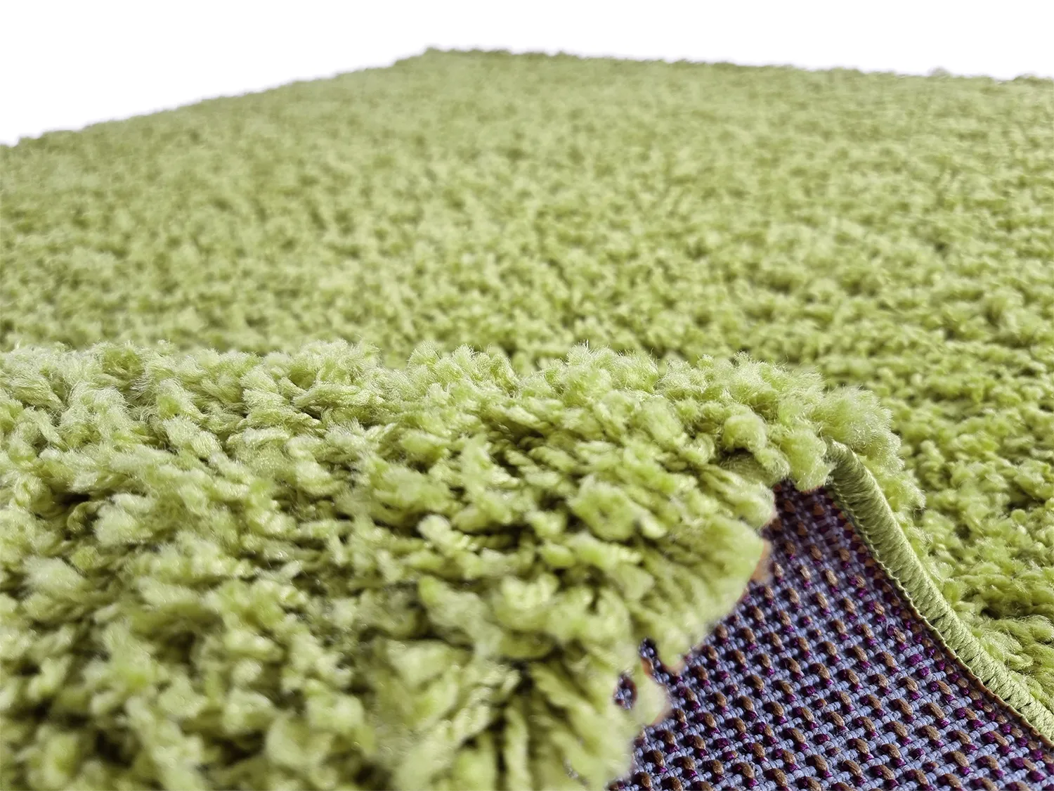 Hoogpolig vloerkleed - Zoe (groen)