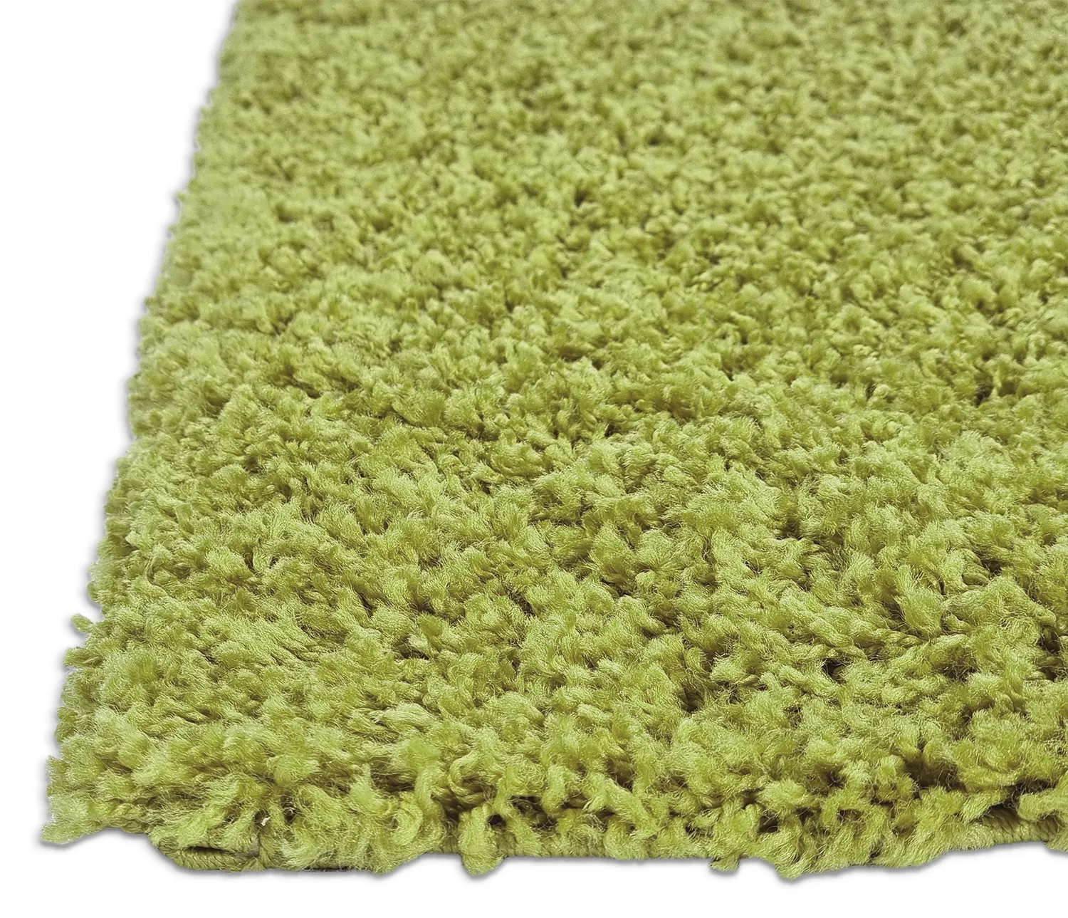 Hoogpolig vloerkleed - Zoe (groen)