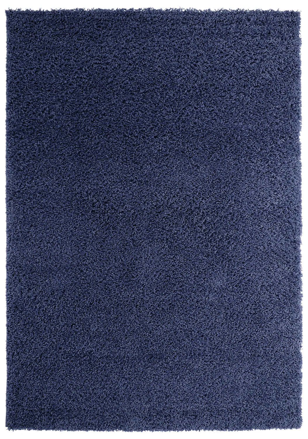 Hoogpolig vloerkleed - Zoe (donkerblauw)