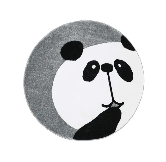 Kindervloerkleed - Bueno Panda (grijs)
