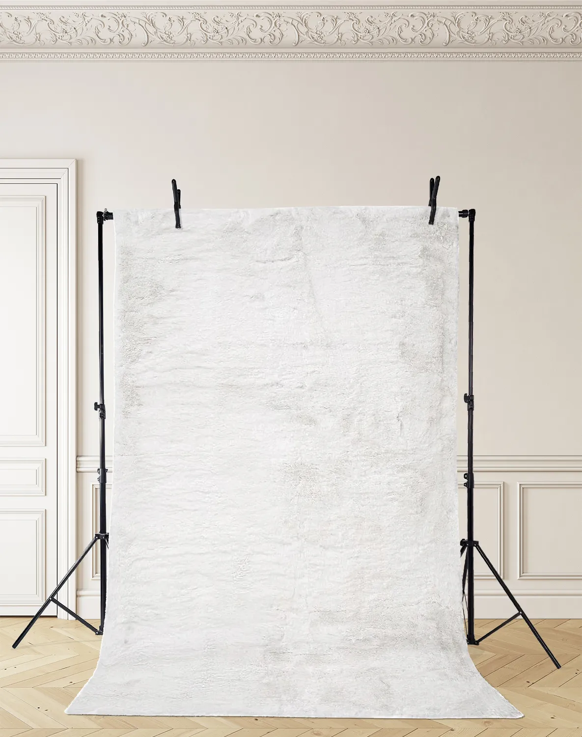 Hoogpolig vloerkleed - Cloud Super Soft (wit)