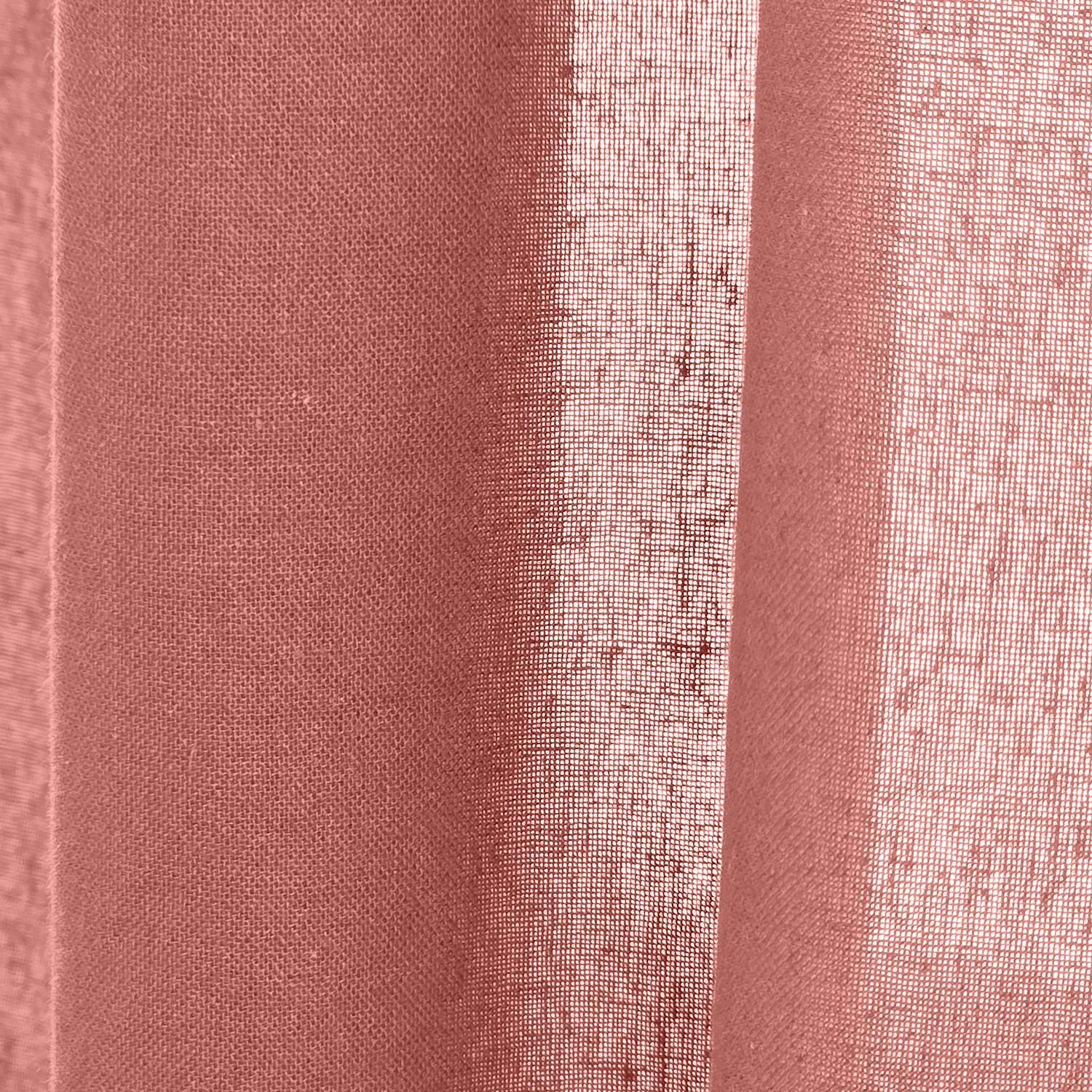 Gordijnen 2-pack - Katoenen gordijnen Selena (terracotta)