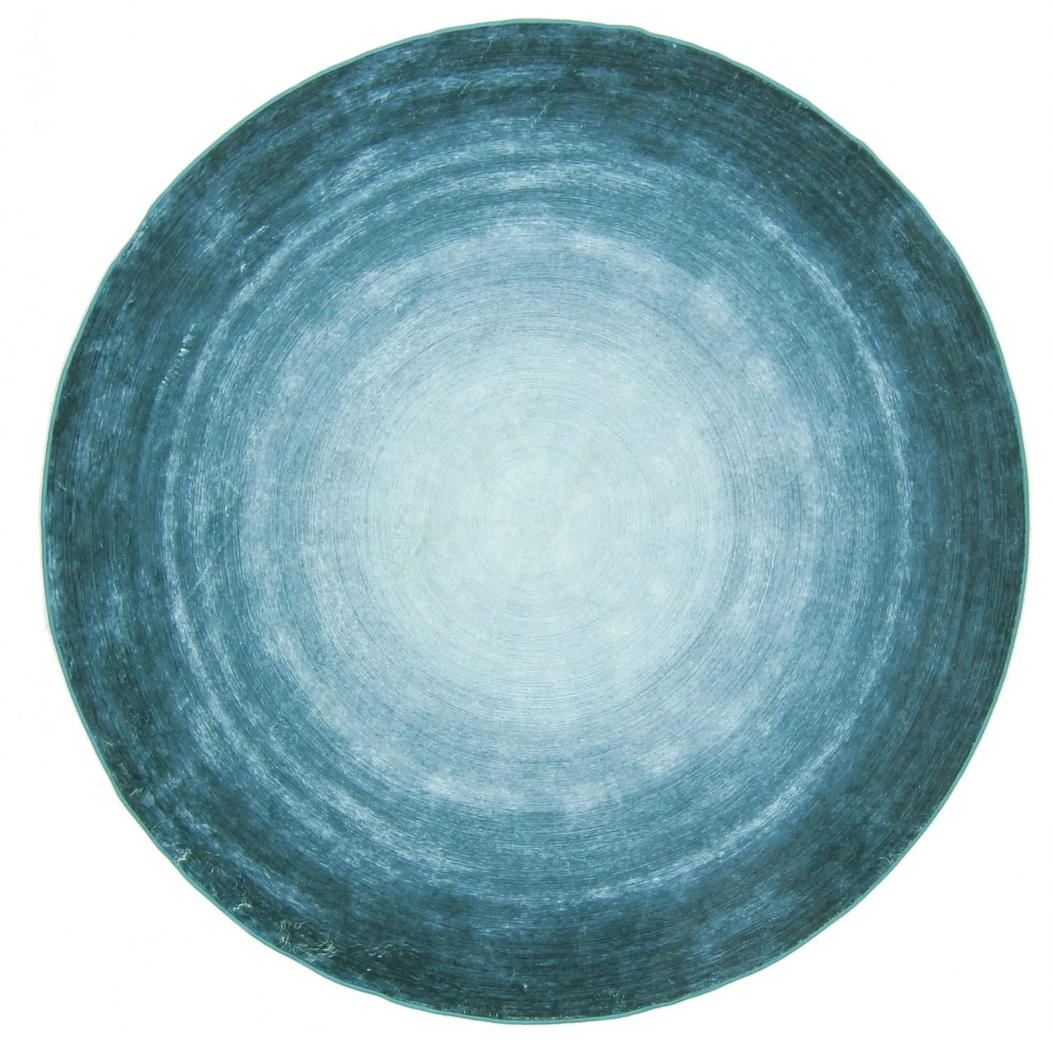 Rond vloerkleed - Shade (turkoois)