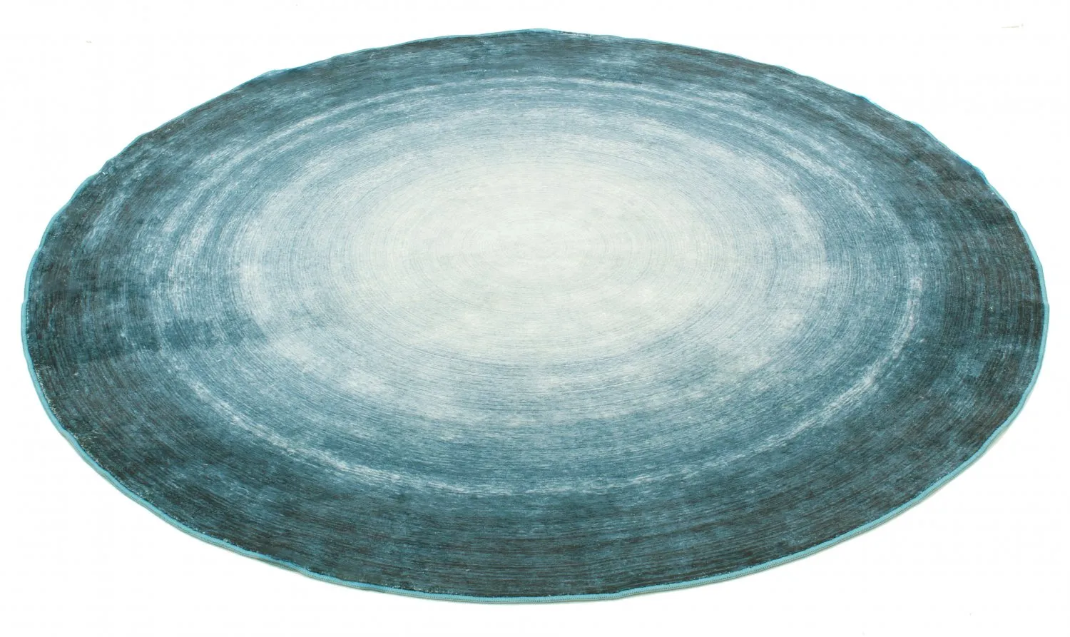 Rond vloerkleed - Shade (turkoois)