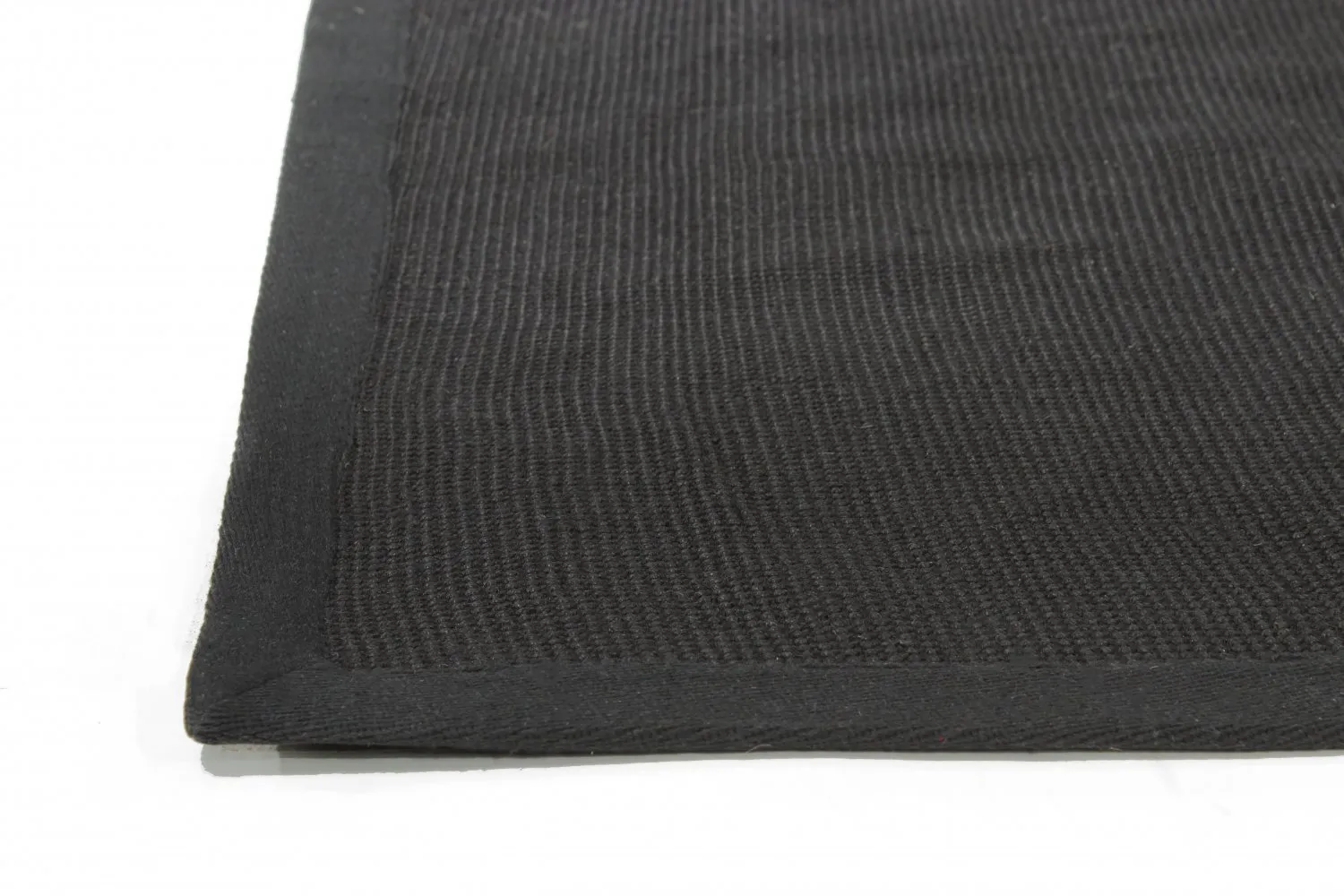 Sisal-vloerkleed - Agave (zwart)