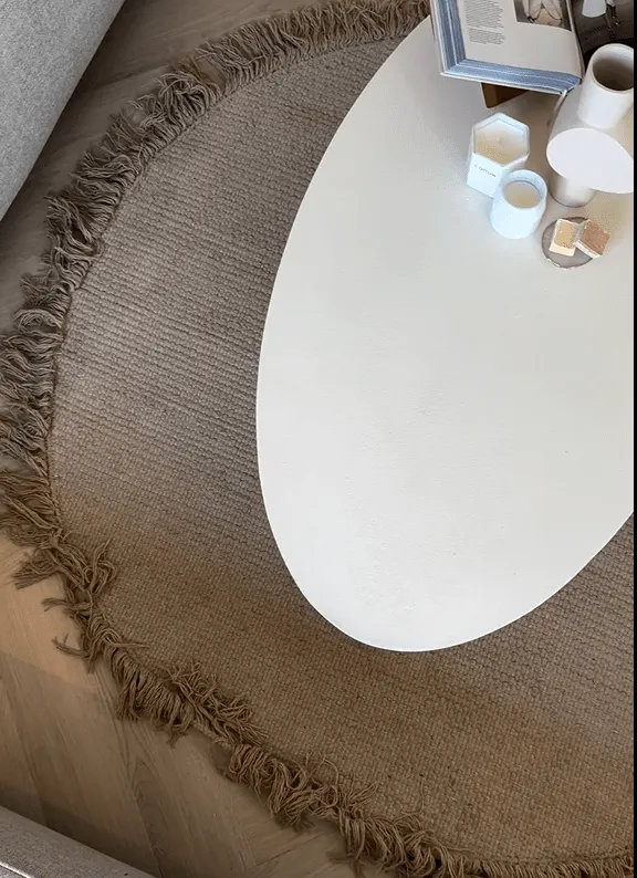 Ronde vloerkleden - Pike (beige)