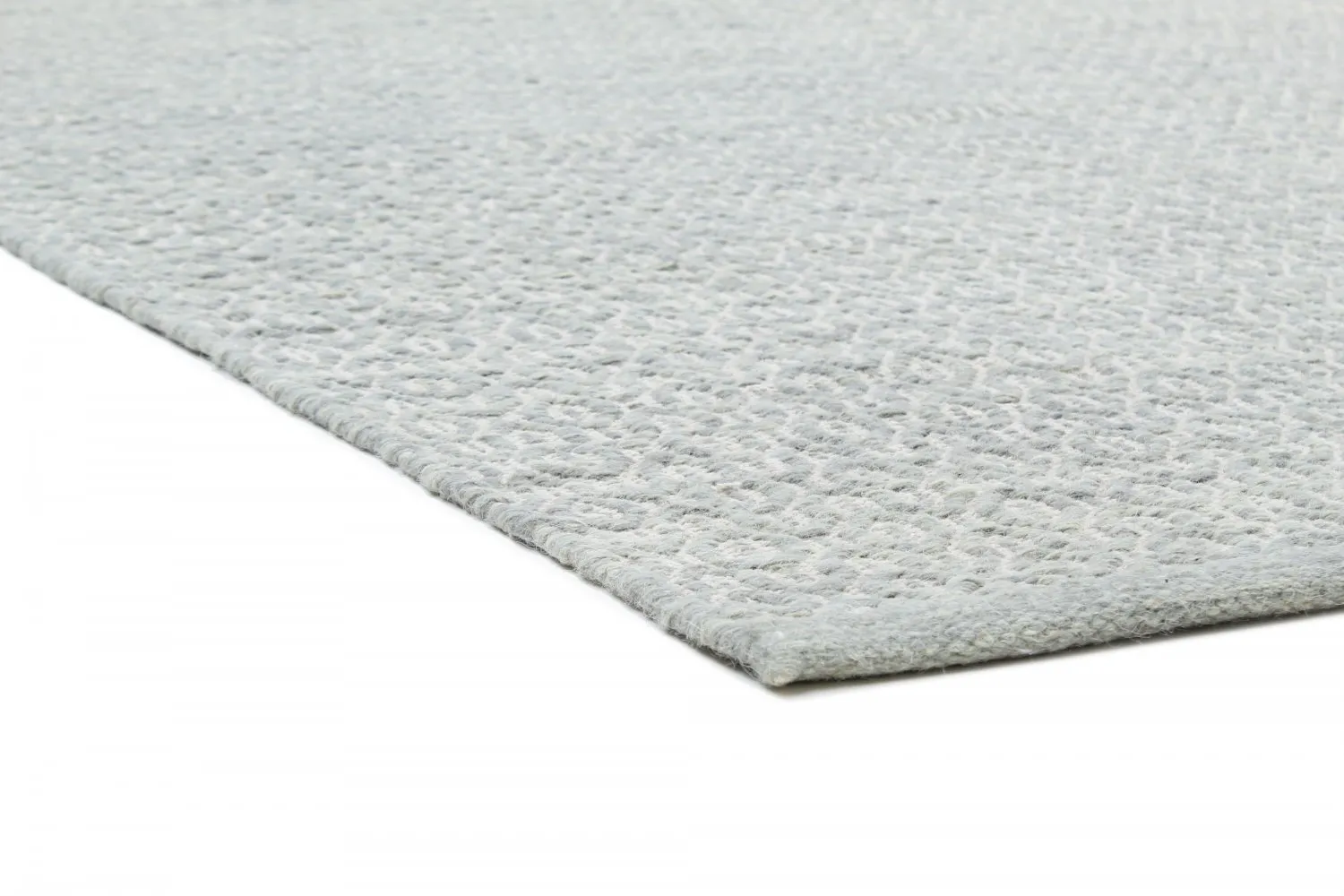 Wollen-vloerkleed - Snowshill (grijs/wit)