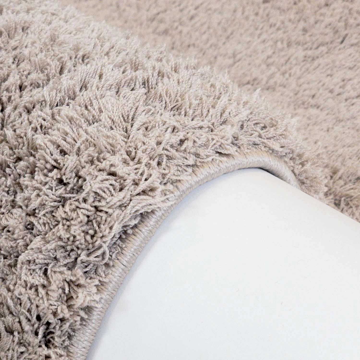 Hoogpolig vloerkleed - Soft Shine (beige)