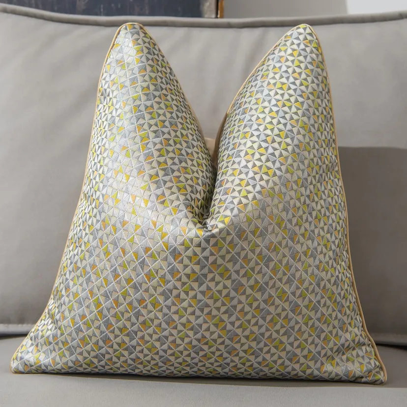 Kussensloop - Square Luxury 45 x 45 cm (goud)