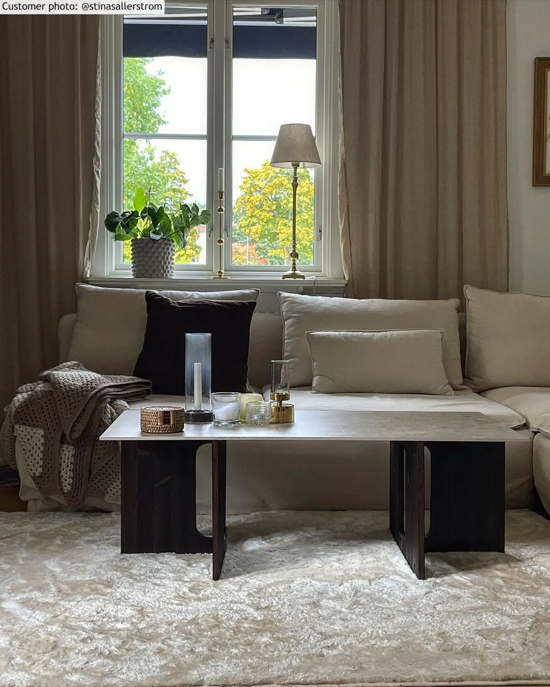 Hoogpolig vloerkleed - Aranga Super Soft Fur (beige)