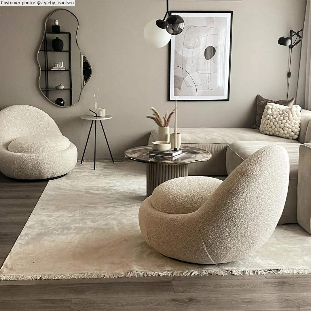 Wilton - Art Silk (lichtgrijs/beige)