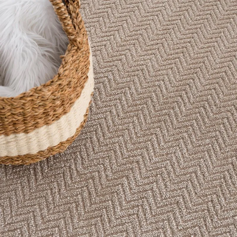 Hoogpolig vloerkleed - Pandora (beige)