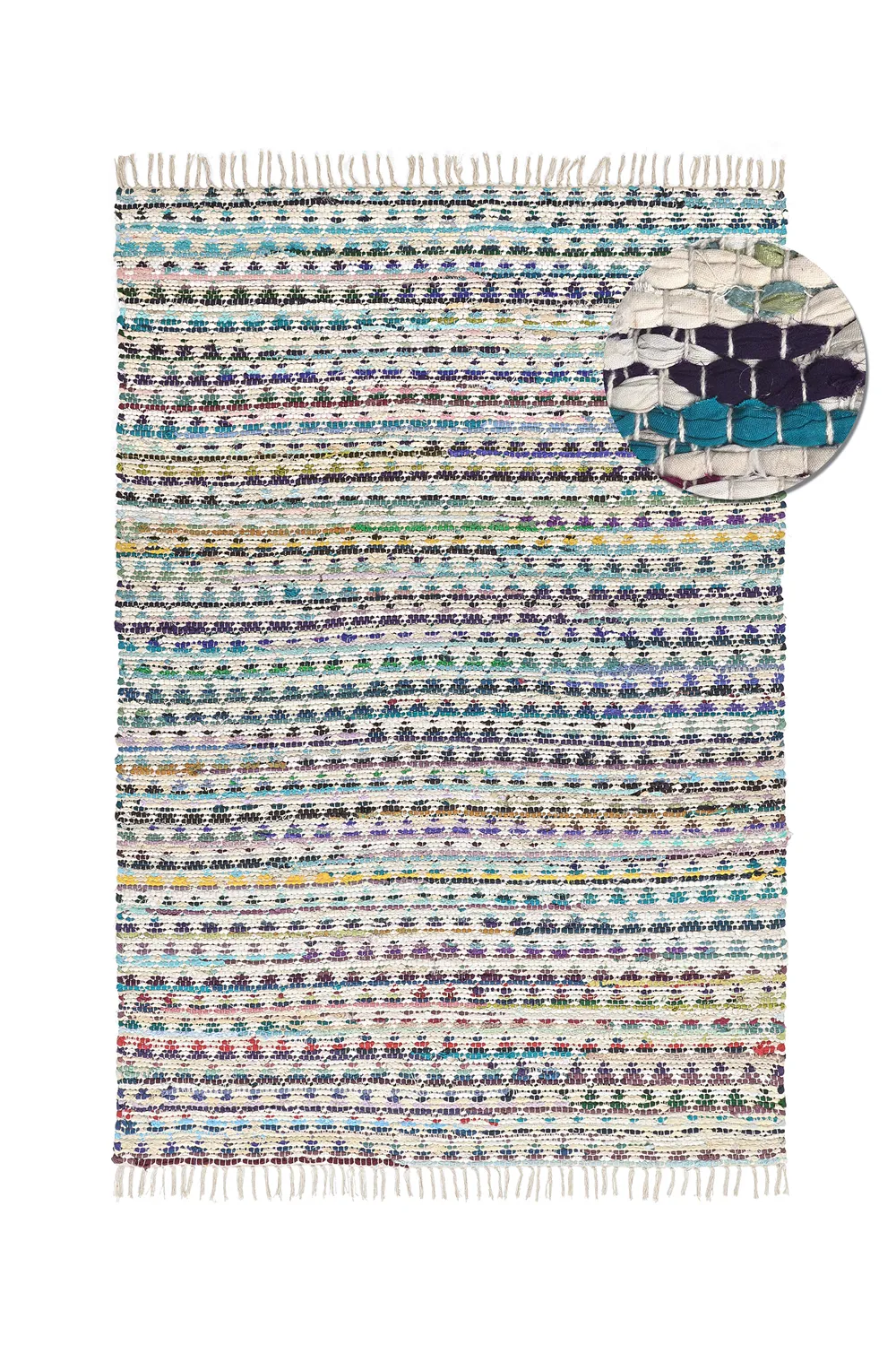 Voddenkleed - Lindby (blauw/multi)