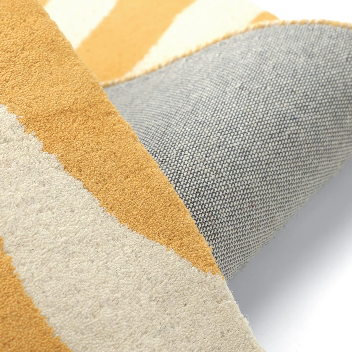 Wollen-vloerkleed - Aiz Hand Tufted Wool Premium (geel)