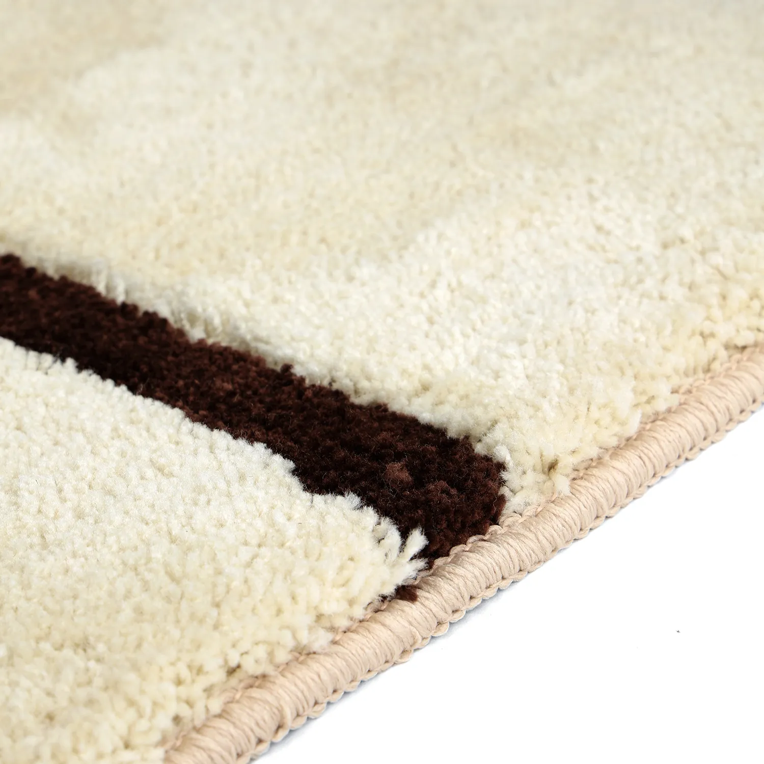 Hoogpolig vloerkleed - Bitola (beige)