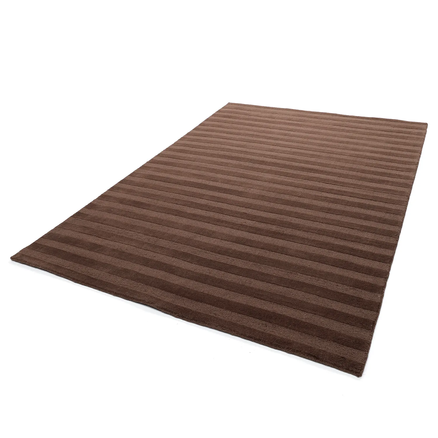 Wollen-vloerkleed - Brenta Handloom Wool Premium (bruin)