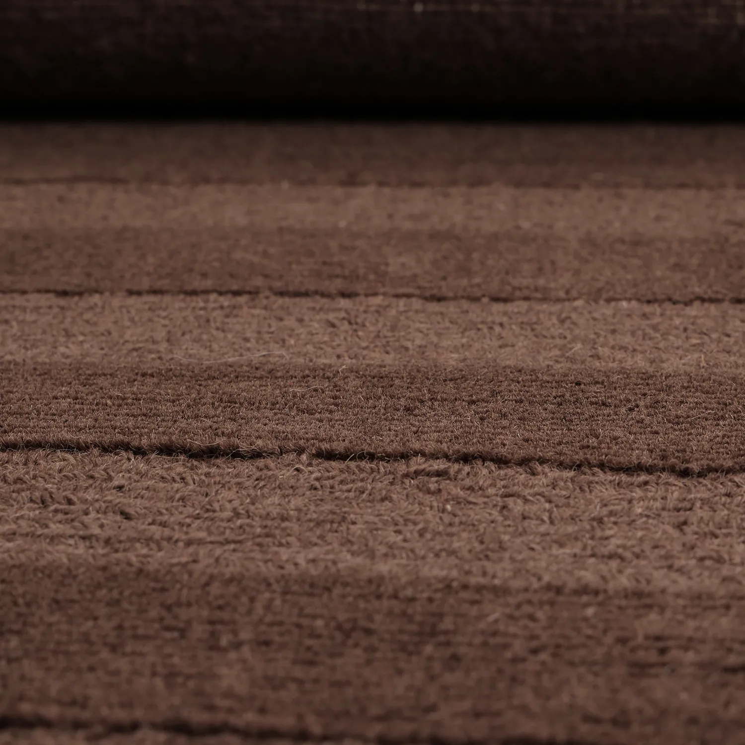 Wollen-vloerkleed - Brenta Handloom Wool Premium (bruin)