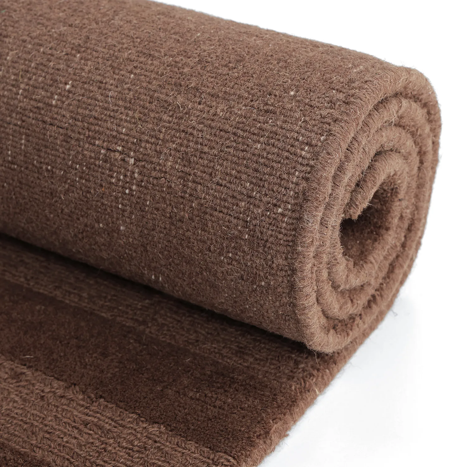 Wollen-vloerkleed - Brenta Handloom Wool Premium (bruin)