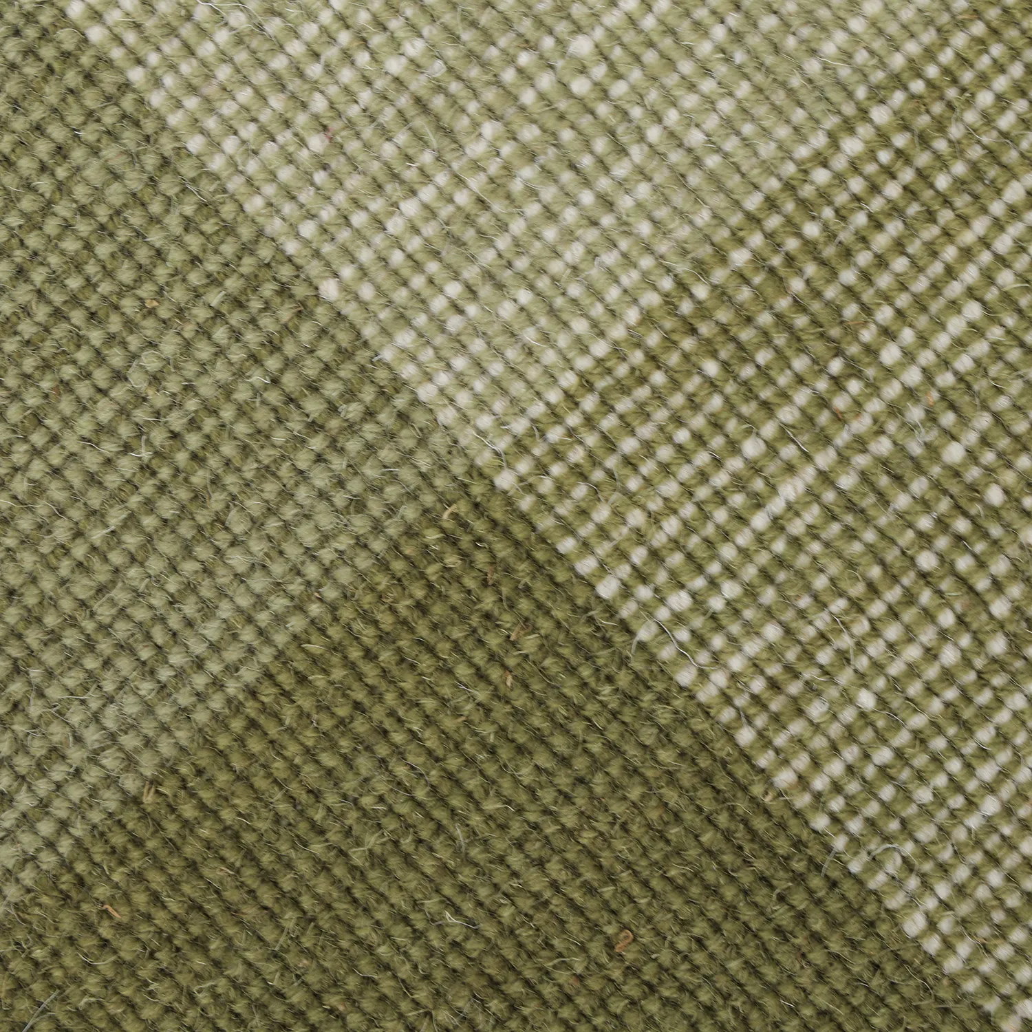 Wollen-vloerkleed - Chaves (groen/beige)