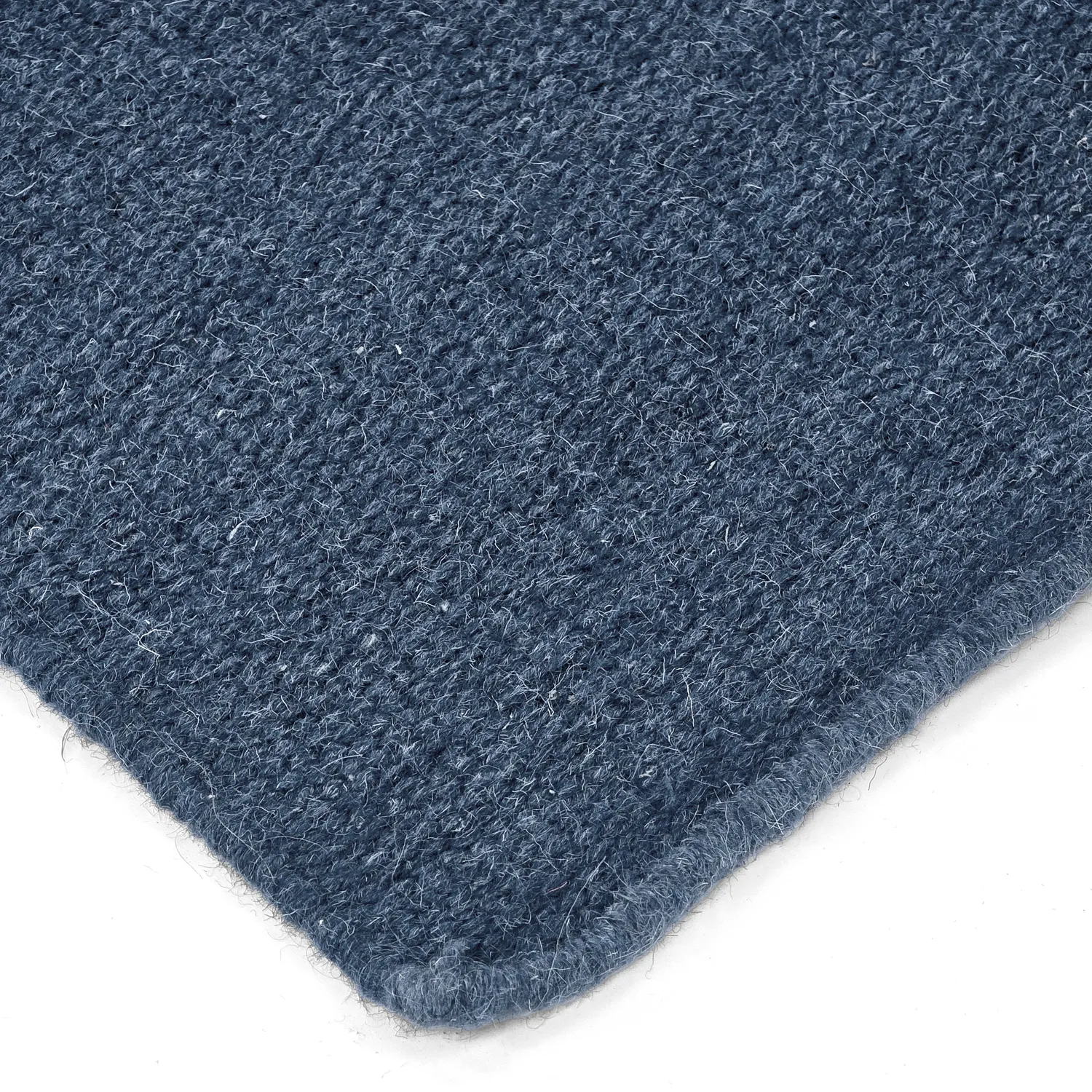 Wollen-vloerkleed - Hamilton (marineblauw)