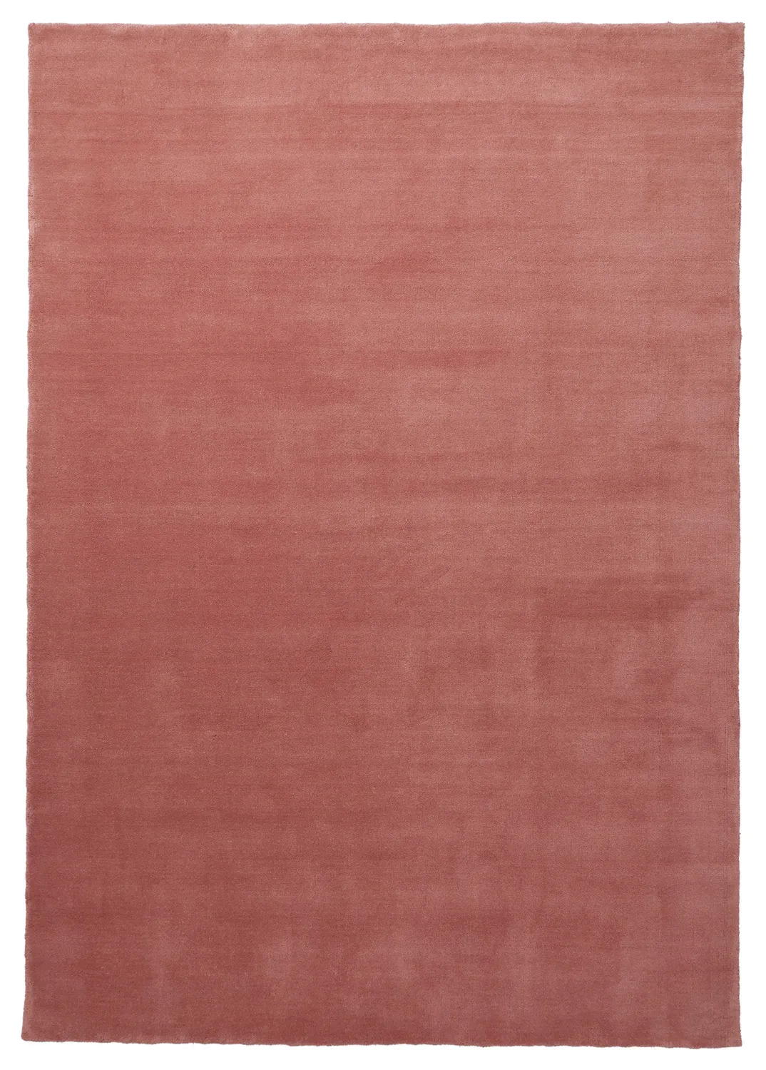 Wollen-vloerkleed - Rozel Handloom Wool Premium (stofrood)