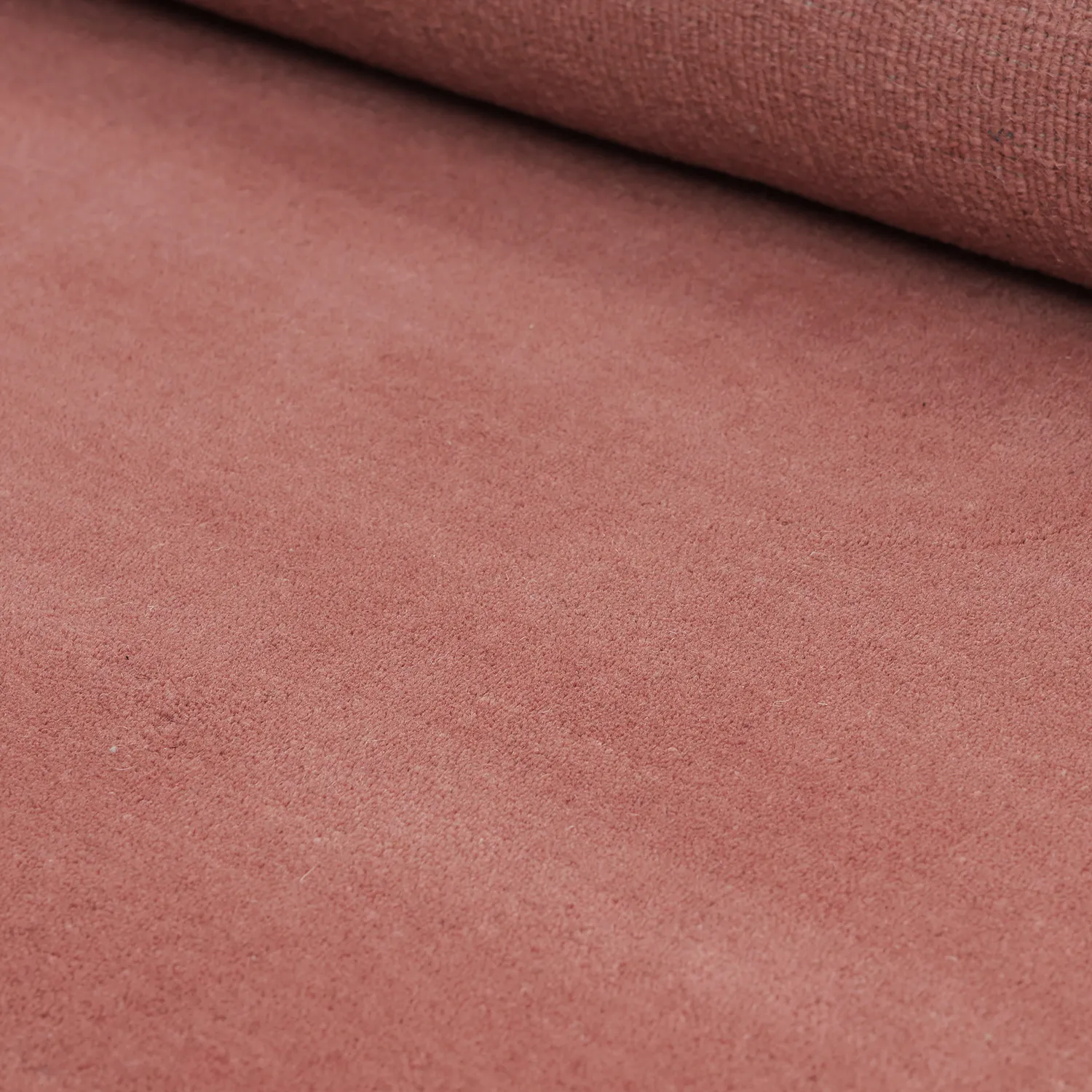 Wollen-vloerkleed - Rozel Handloom Wool Premium (stofrood)