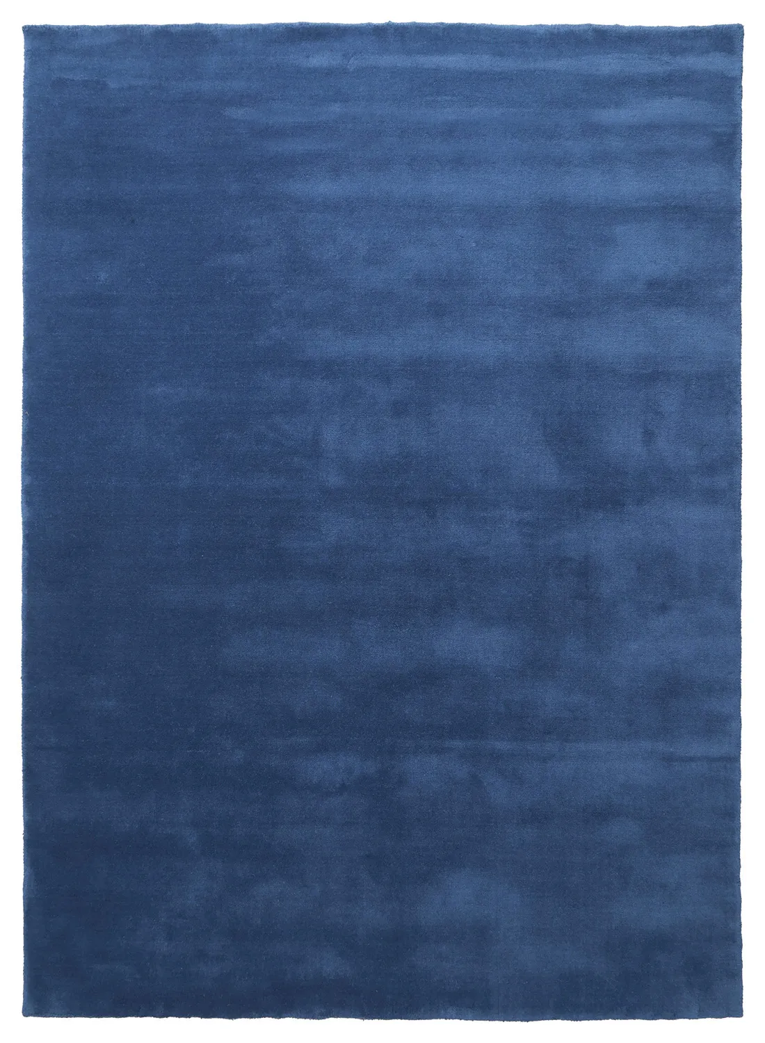 Wollen-vloerkleed - Rozel Handloom Wool Premium (marineblauw)