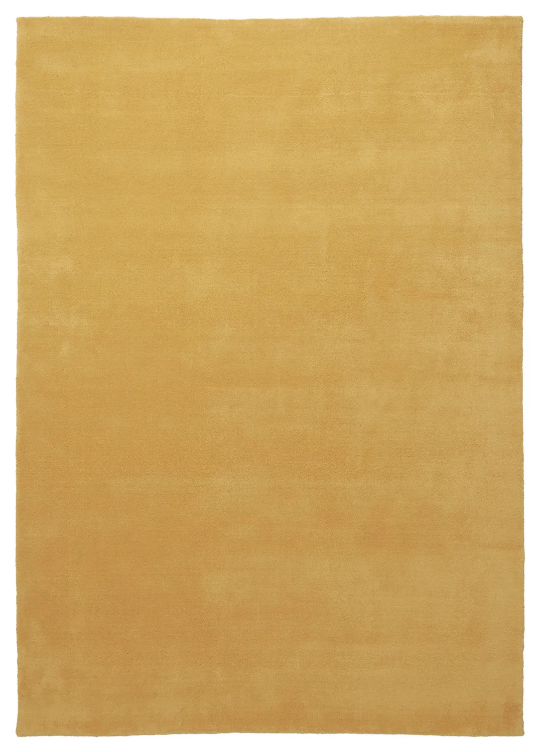 Wollen-vloerkleed - Rozel Handloom Wool Premium (oker)