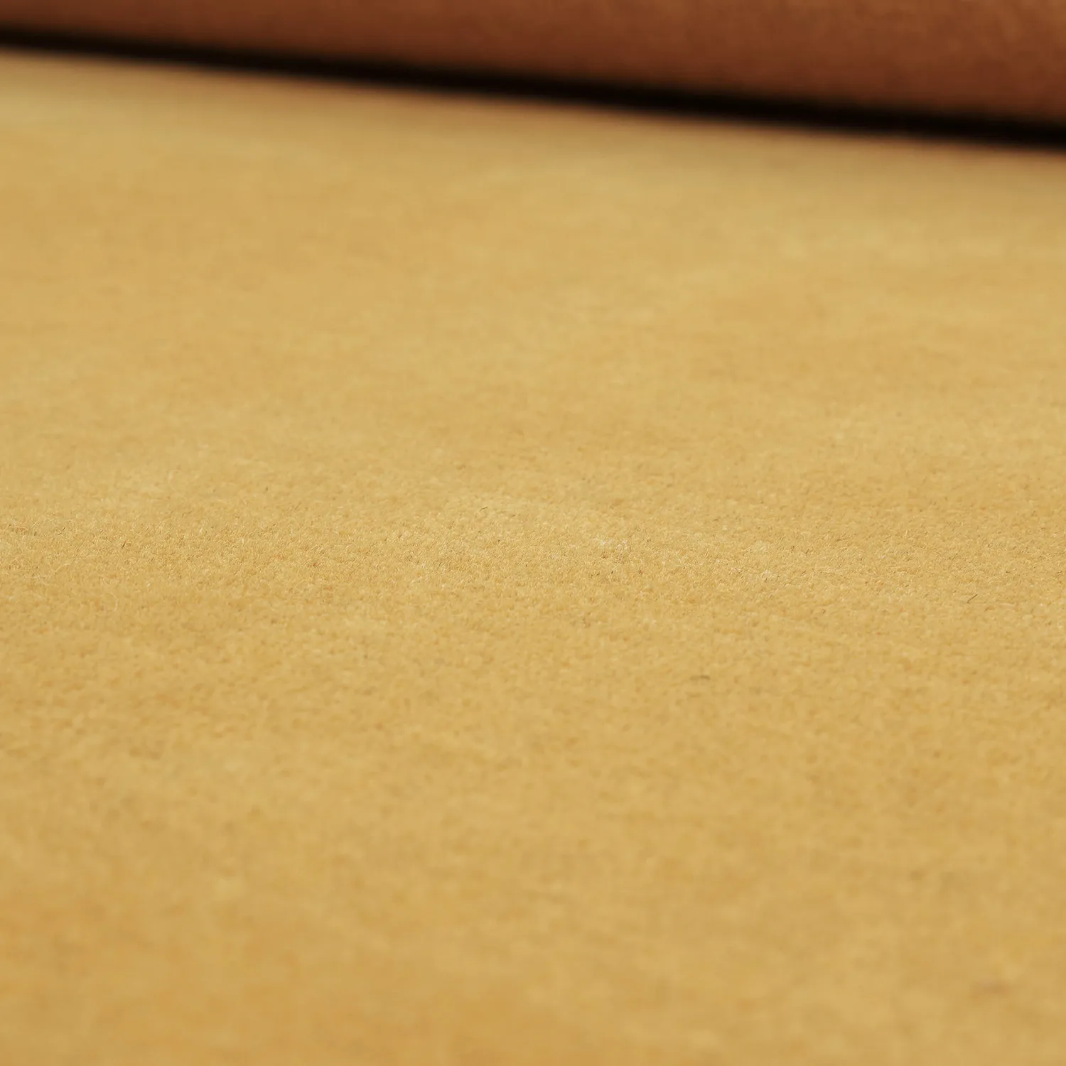 Wollen-vloerkleed - Rozel Handloom Wool Premium (oker)