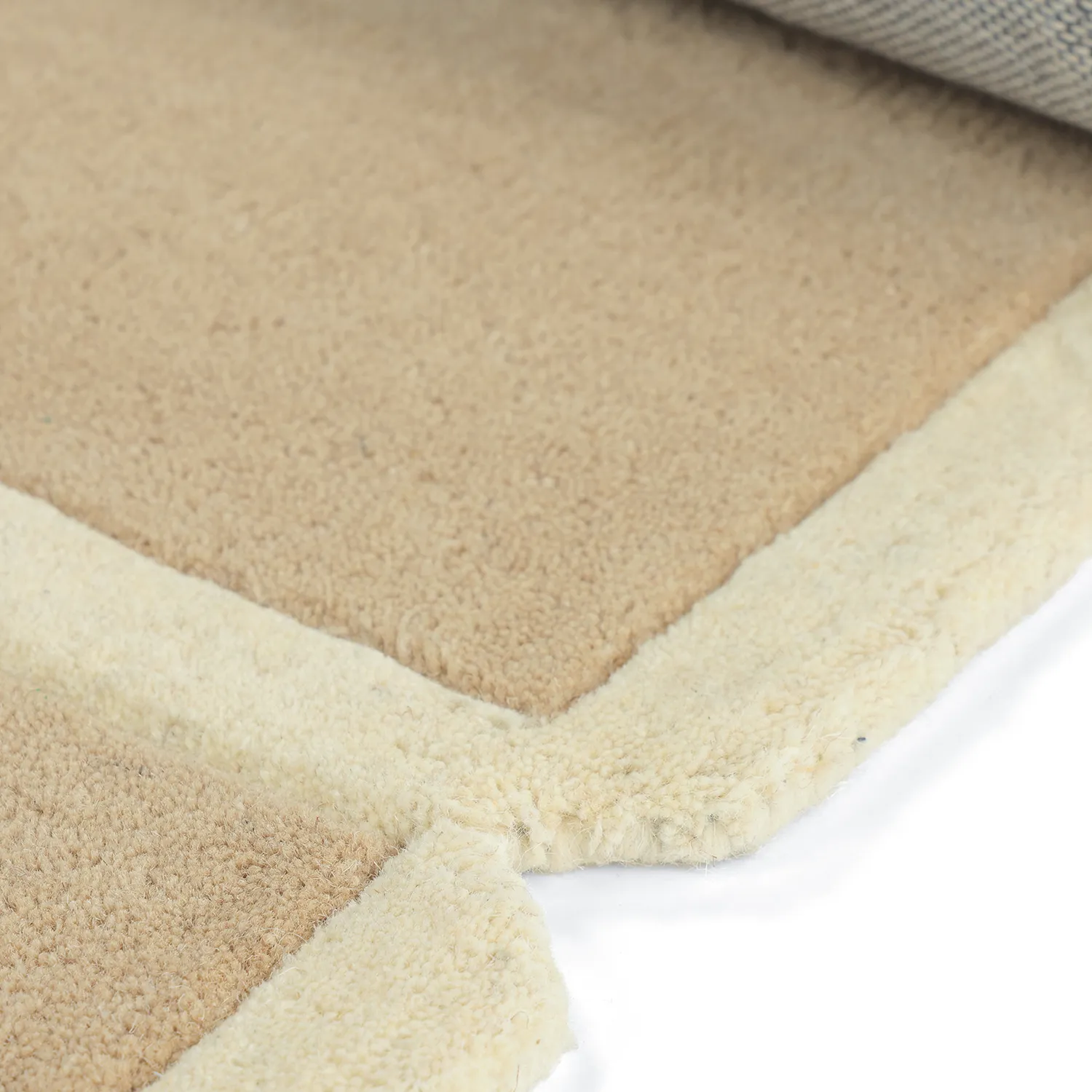 Wollen-vloerkleed - Syl Hand Tufted Wool Premium (beige/crème)