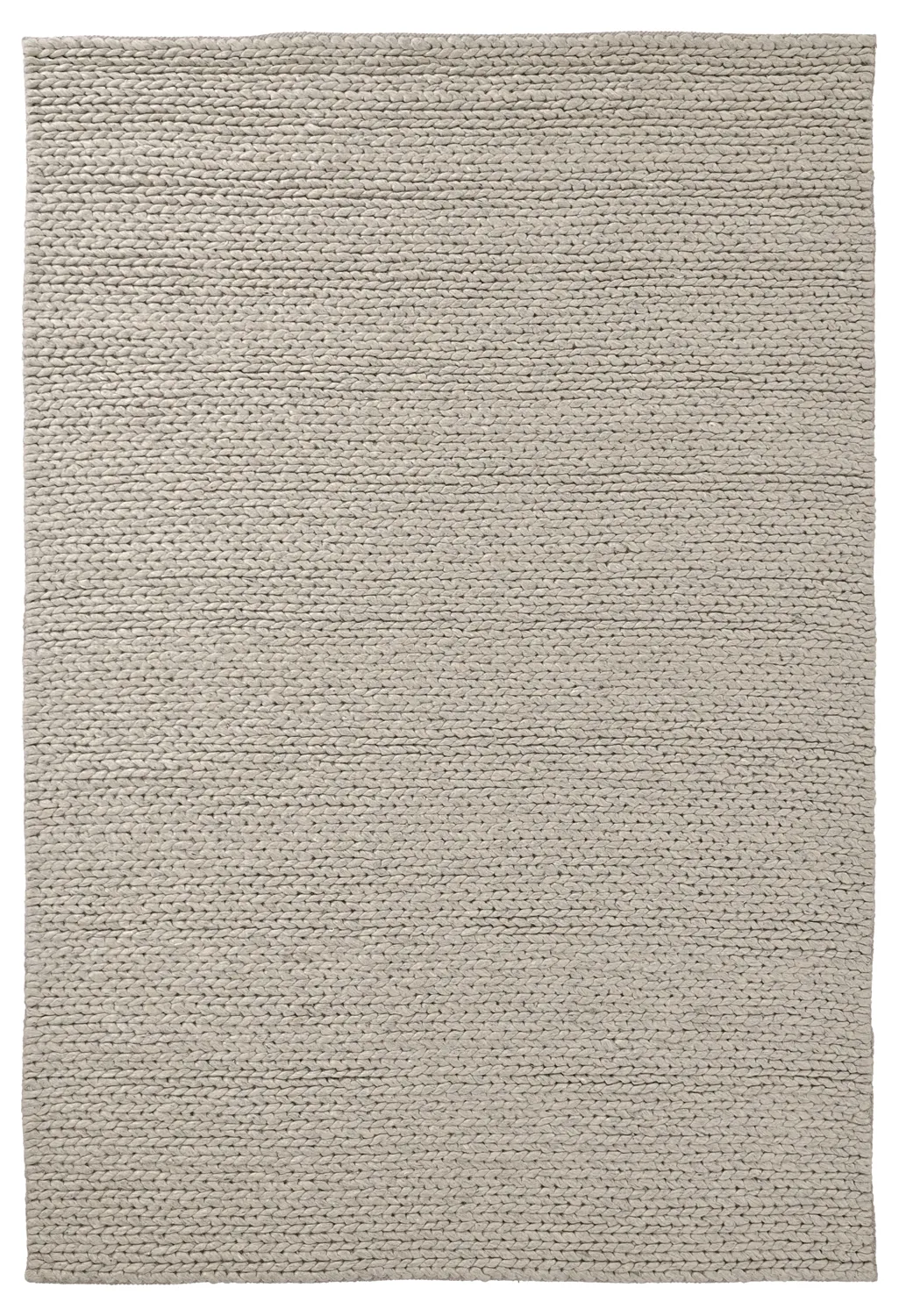 Wollen-vloerkleed - Talvia Braided Wool (grijs)