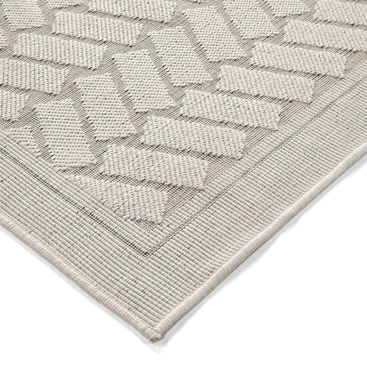 Vloerkleden voor binnen en buiten - Aria (gebroken wit)