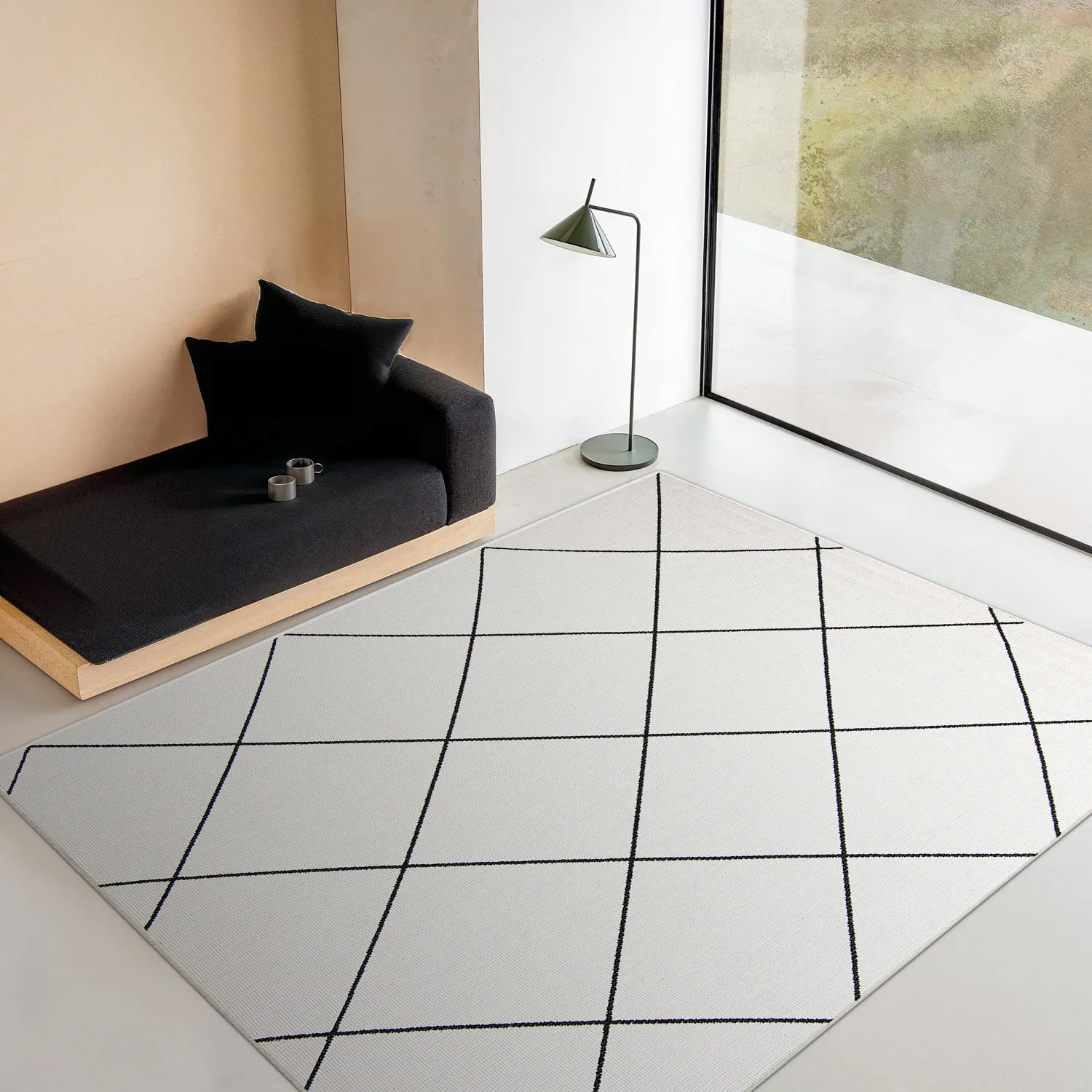 Vloerkleden voor binnen en buiten - Bodhi (zwart)
