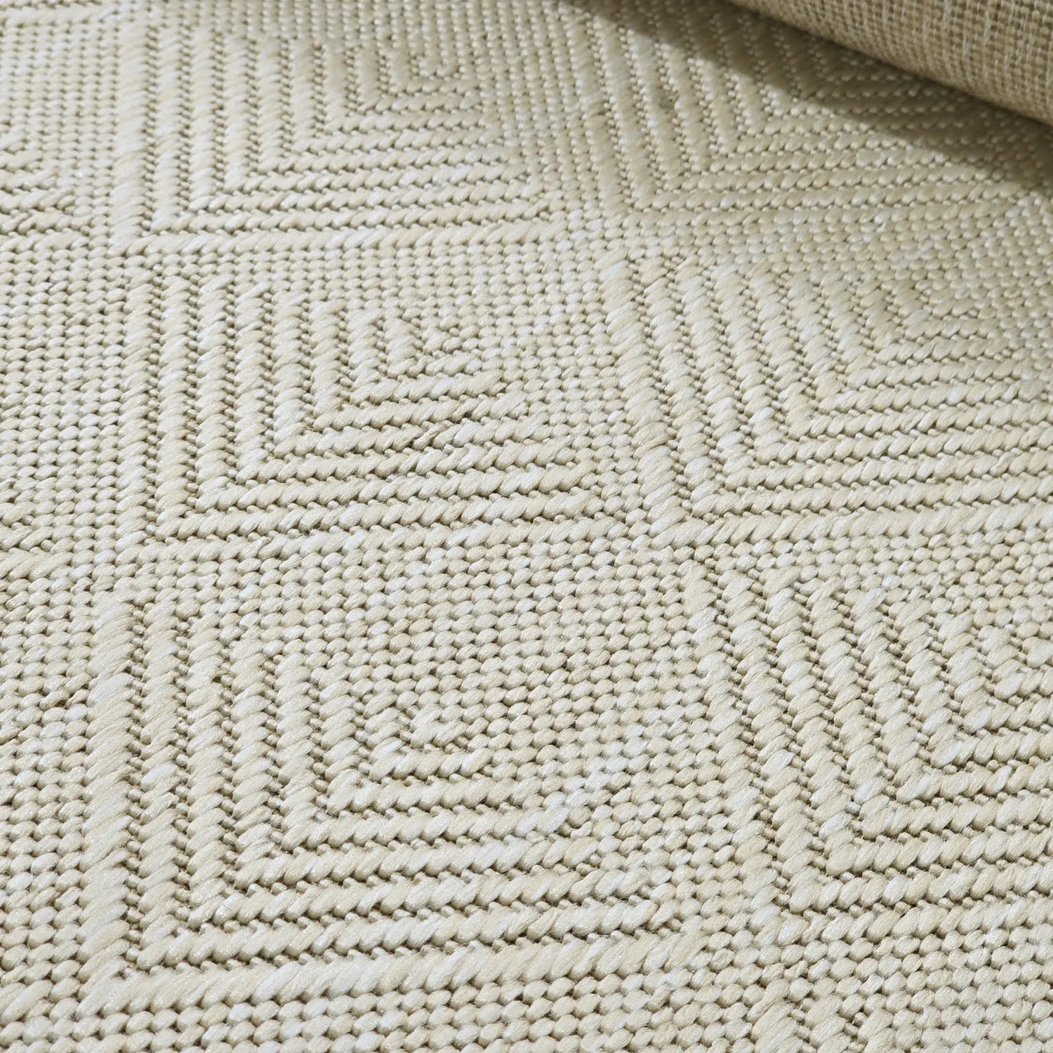 Vloerkleden voor binnen en buiten - Caldwell (beige)