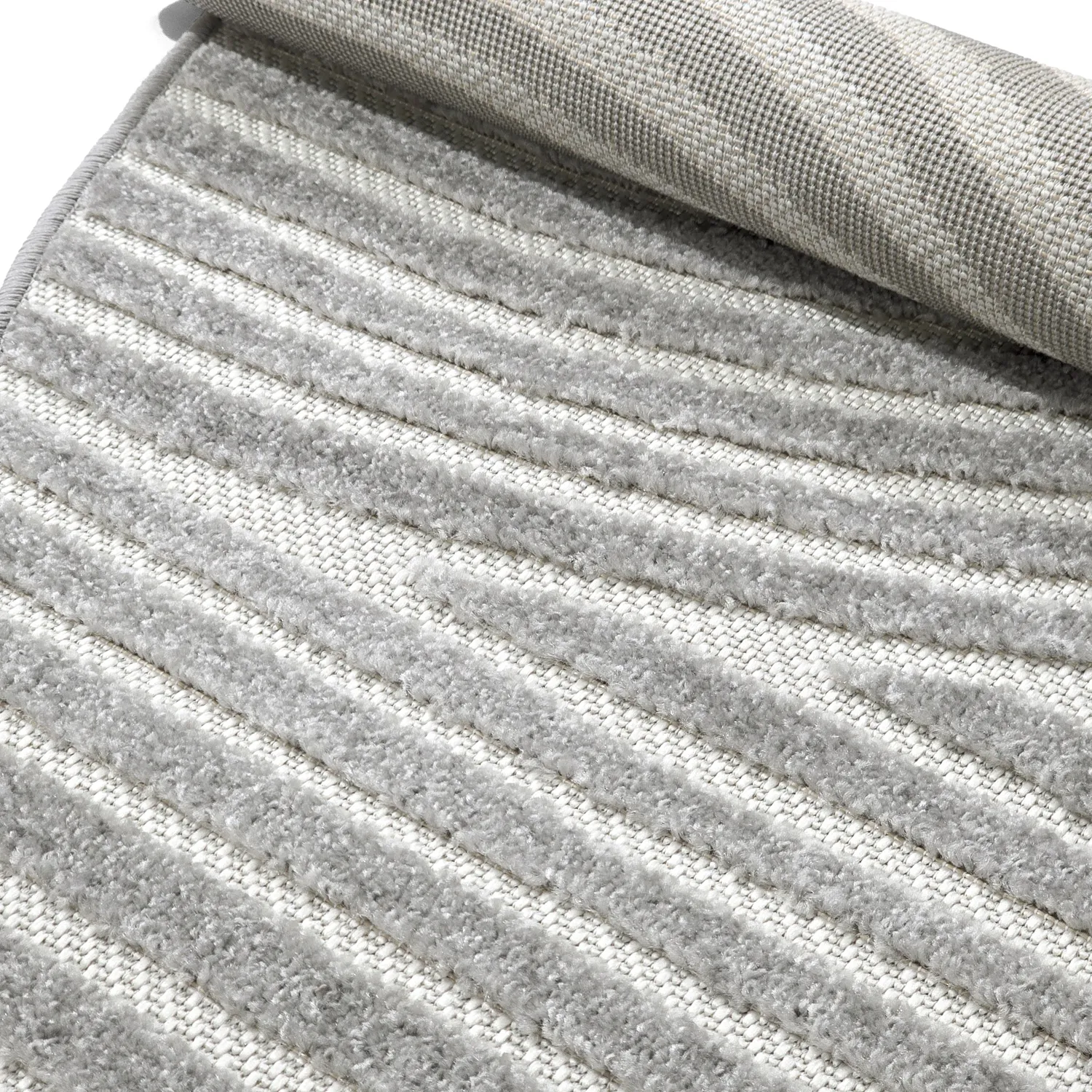 Rond vloerkleed - Indoor/Outdoor Devon (grijs)