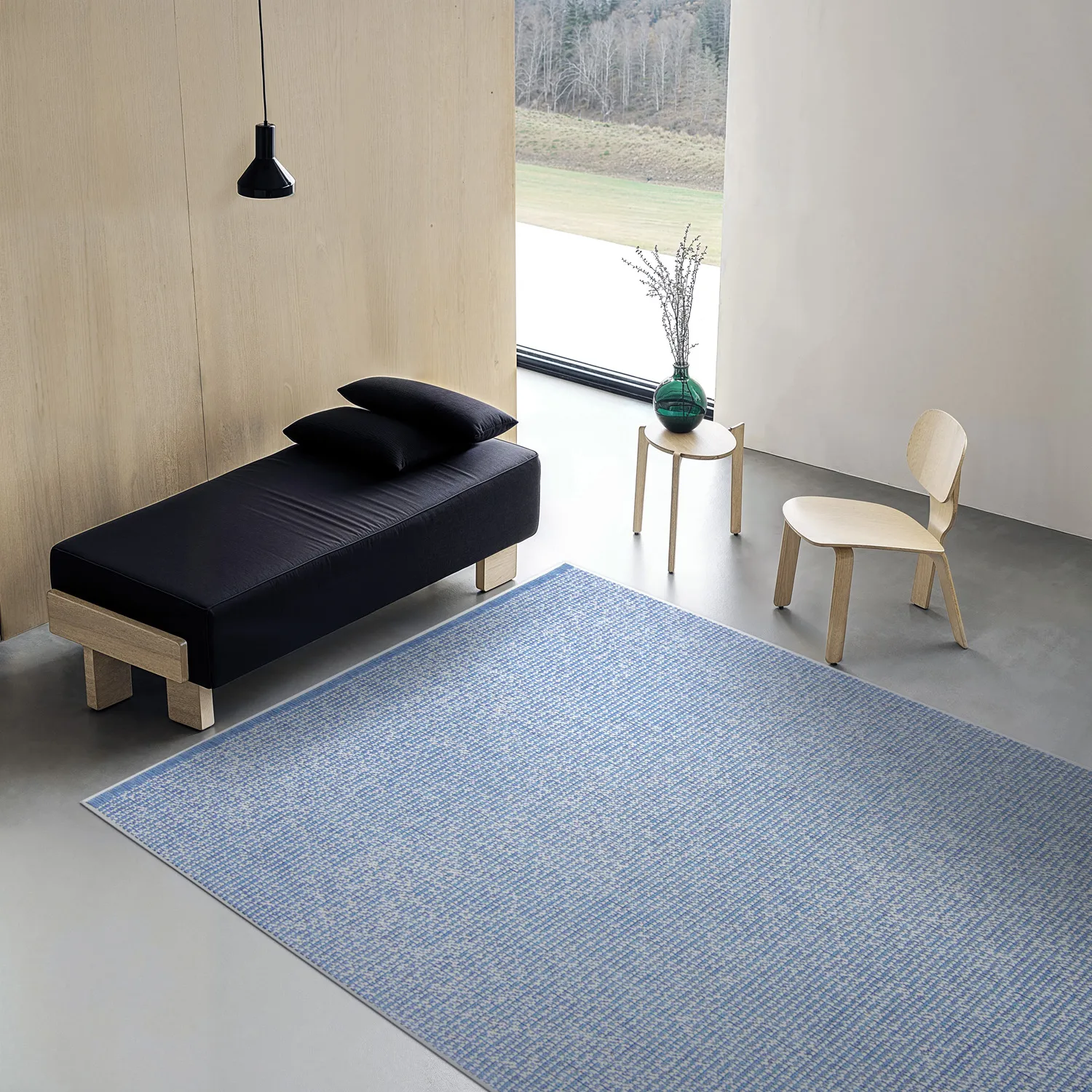 Vloerkleden voor binnen en buiten - Tromsø (blauw)