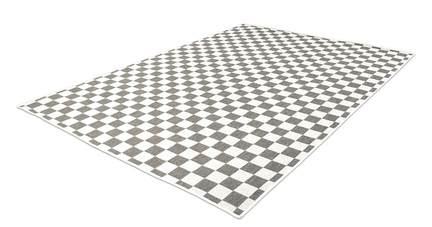 Vloerkleden voor binnen en buiten - Lucida (zwart)