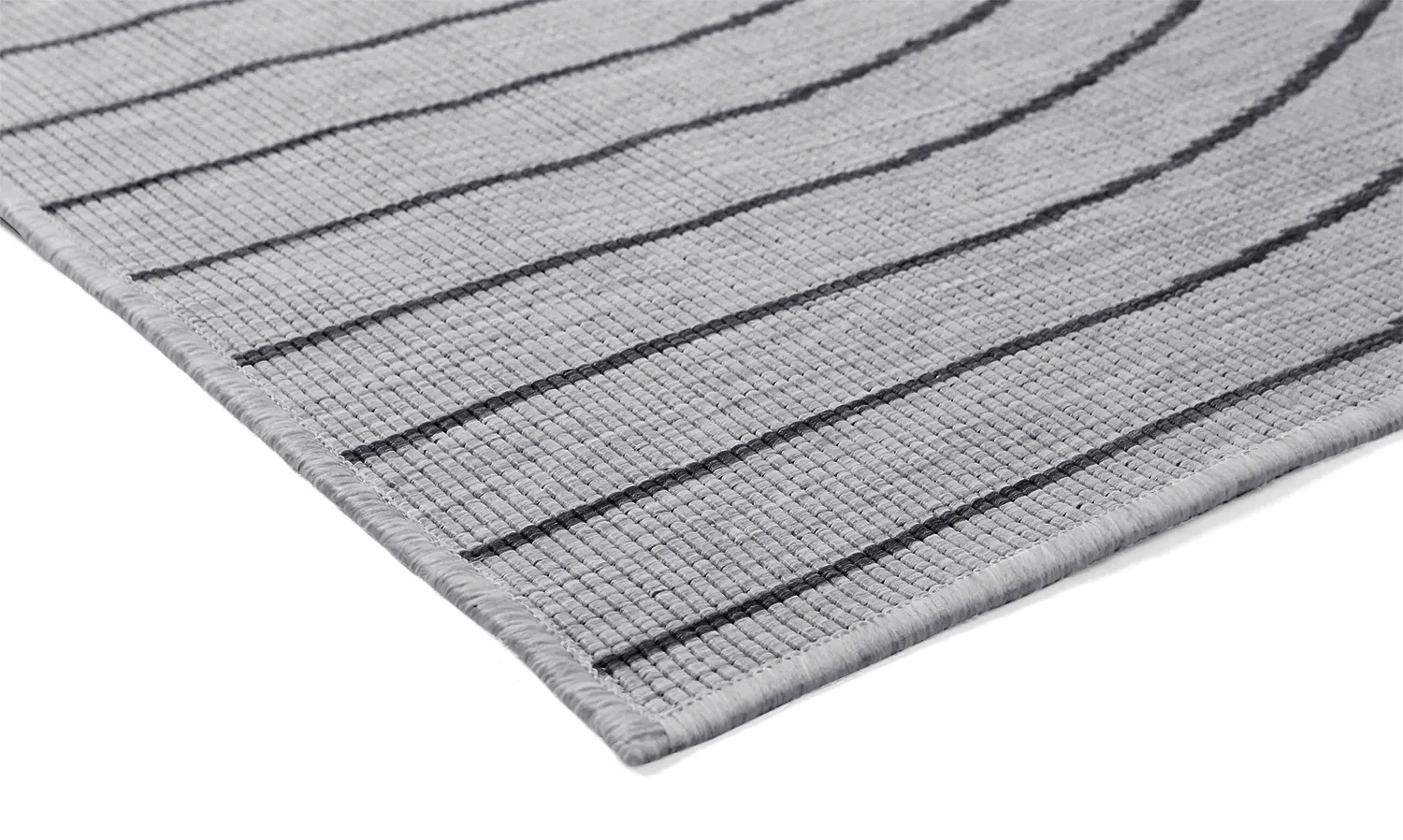 Vloerkleden voor binnen en buiten - Maynard (zwart)