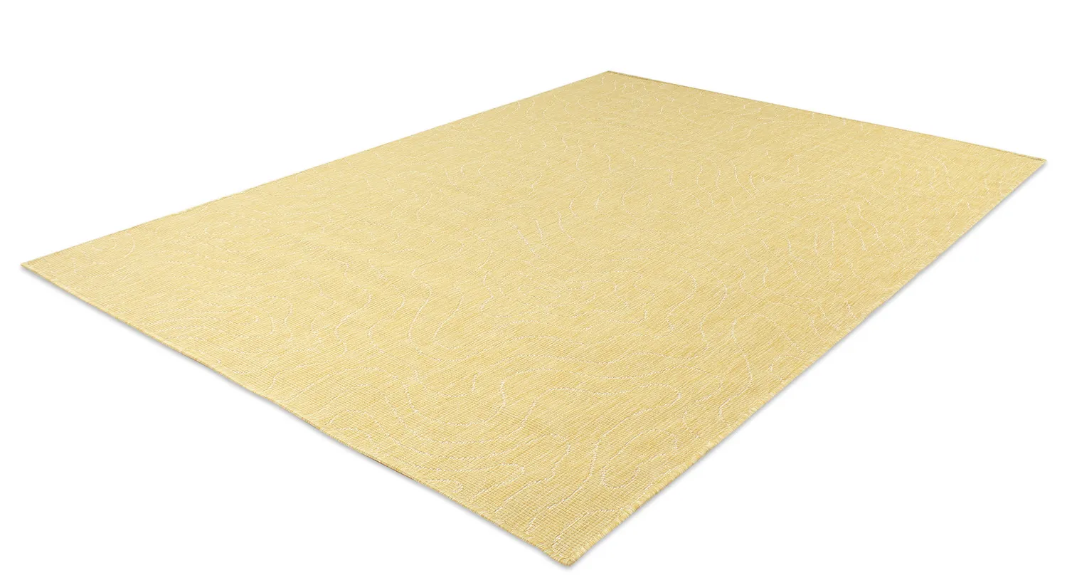 Vloerkleden voor binnen en buiten - Thurman (geel)