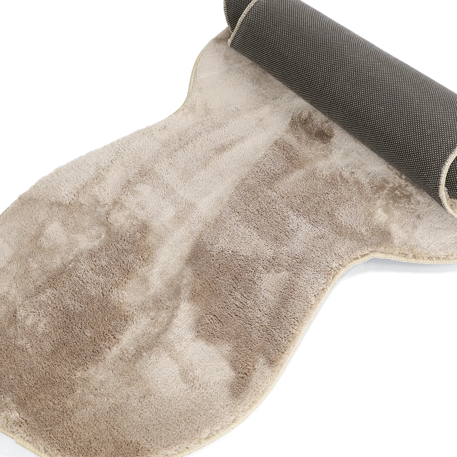 Golvend Loper Vloerkleed - Aranga Super Soft Fur (bruin)