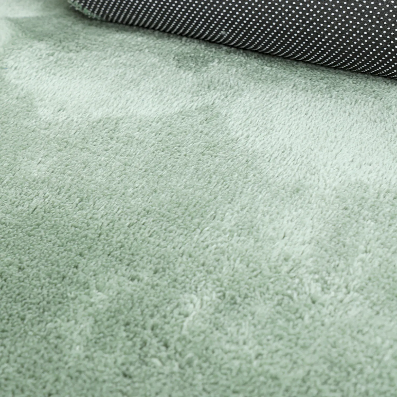 Golvend Loper Vloerkleed - Aranga Super Soft Fur (groente)