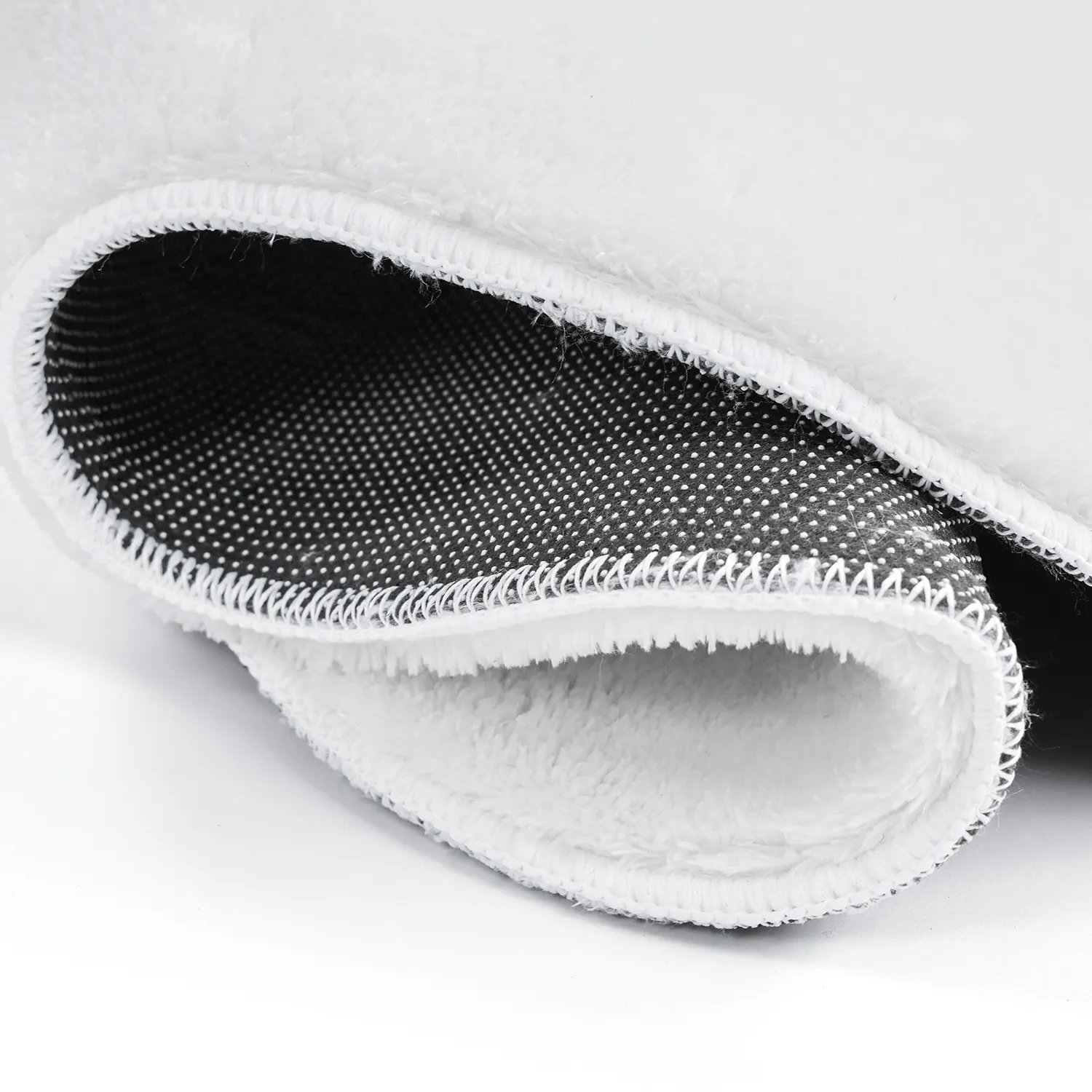 Golvend Loper Vloerkleed - Aranga Super Soft Fur (wit)