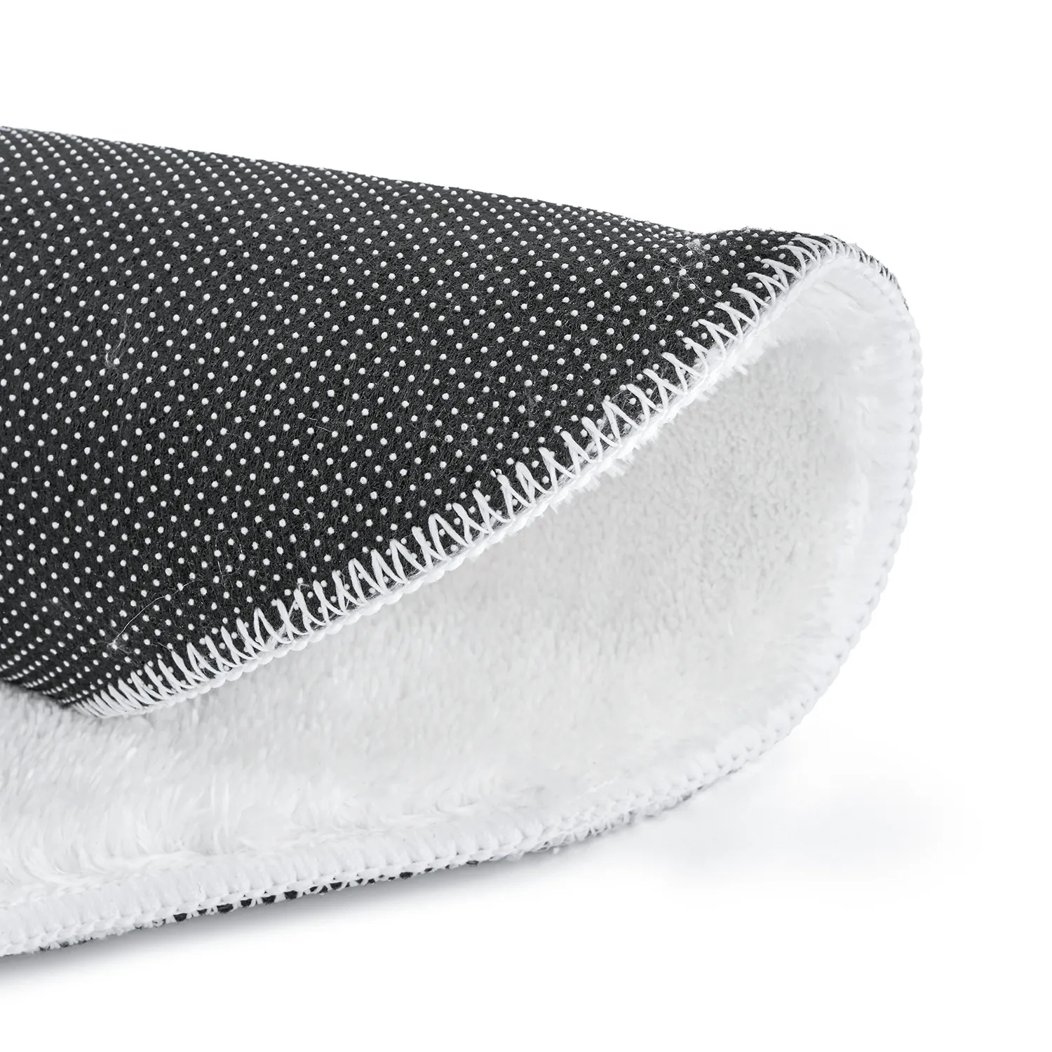 Golvend Loper Vloerkleed - Aranga Super Soft Fur (wit)