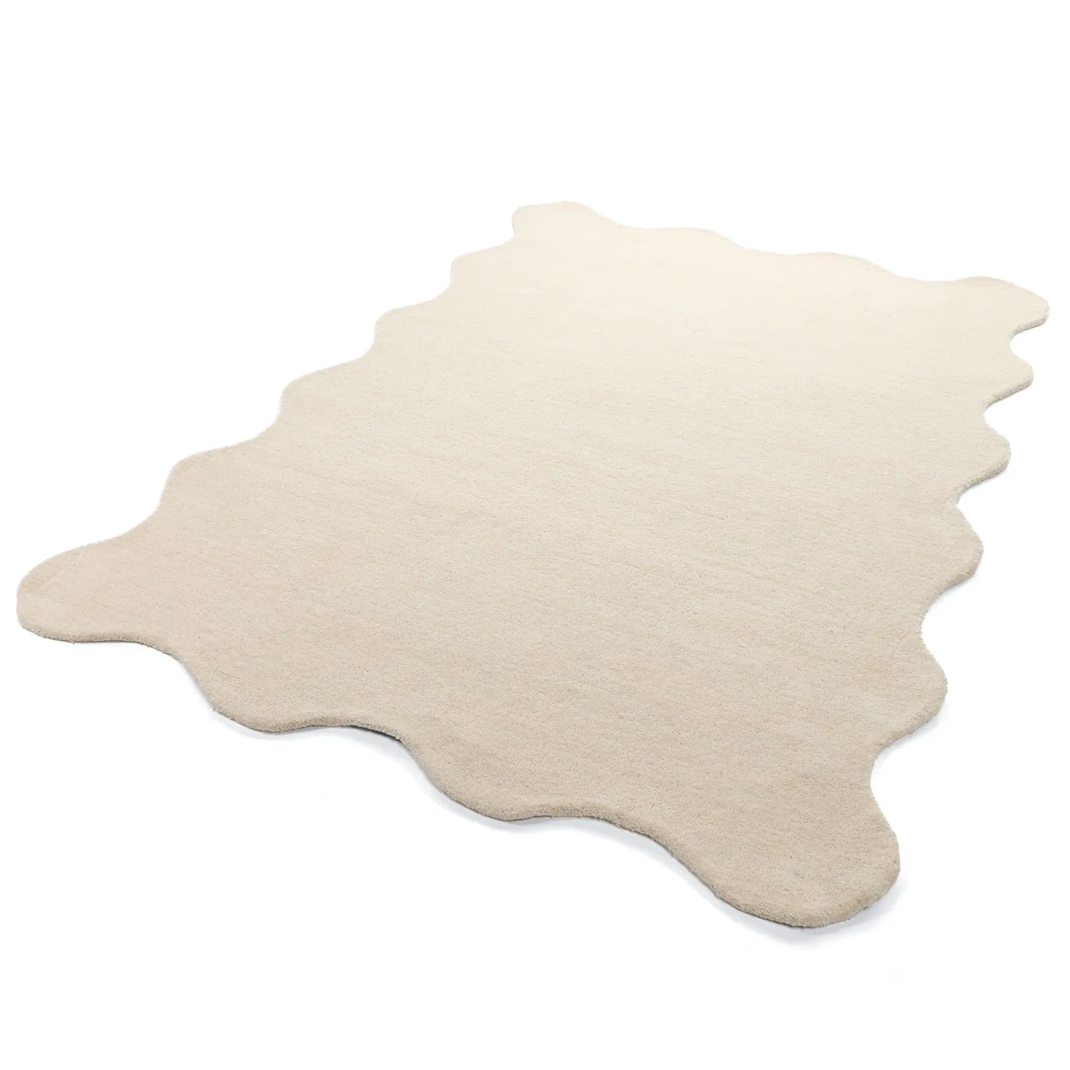 Golvend wollen tapijt - Diu Hand Tufted Wool Premium (room)
