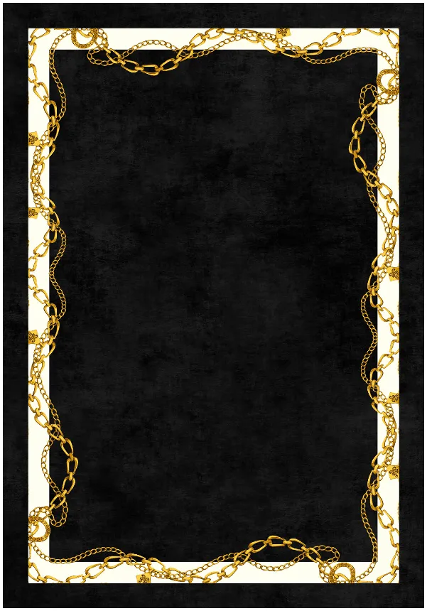 Wilton - Vilia (zwart/wit/goud)