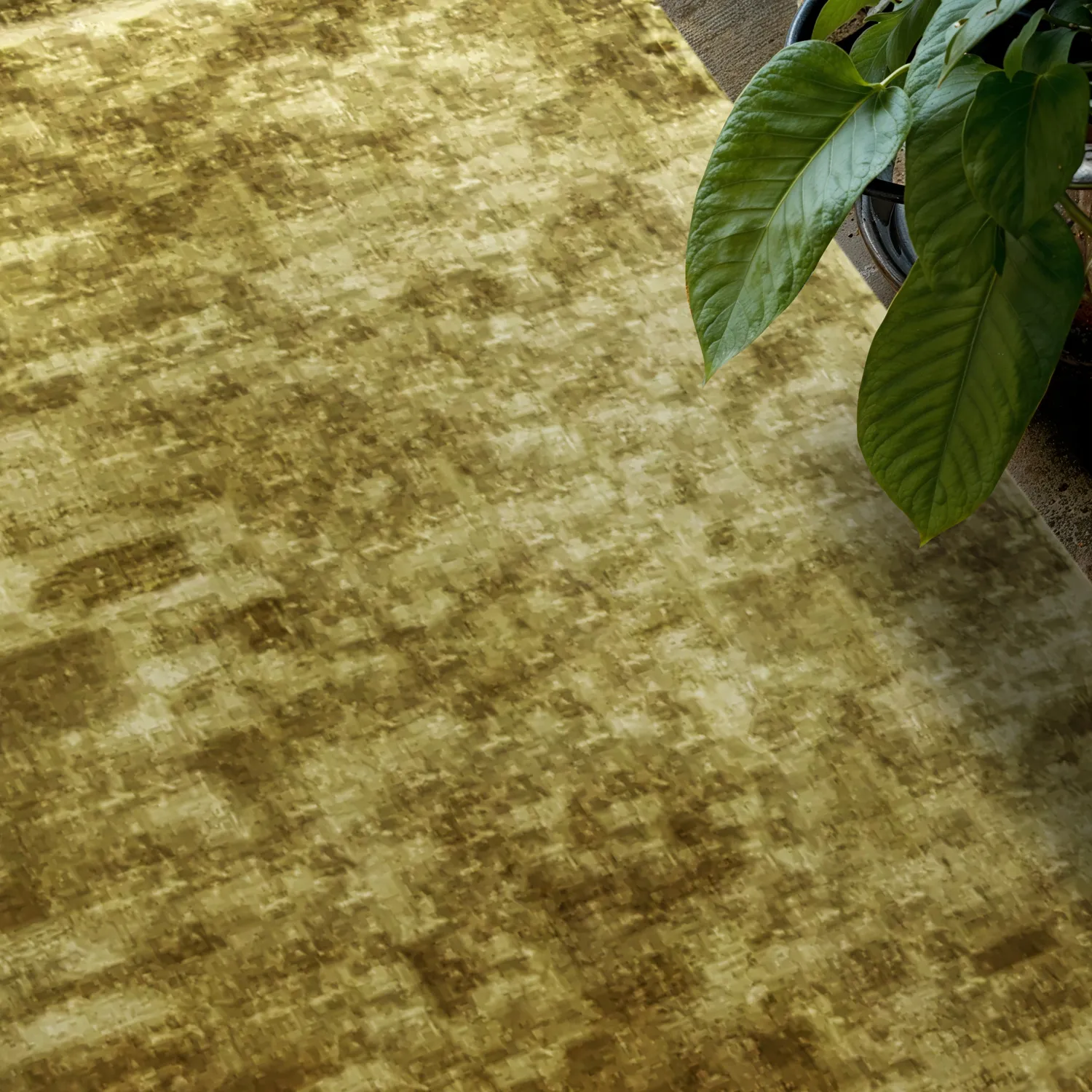 Viscose-vloerkleed - Jodhpur Special Luxury Edition (gold)