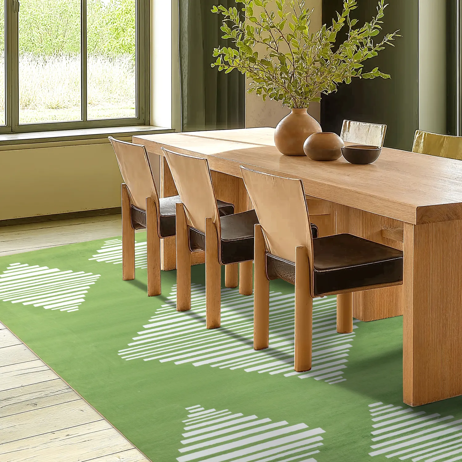 Wilton - Carmen (groen/wit)