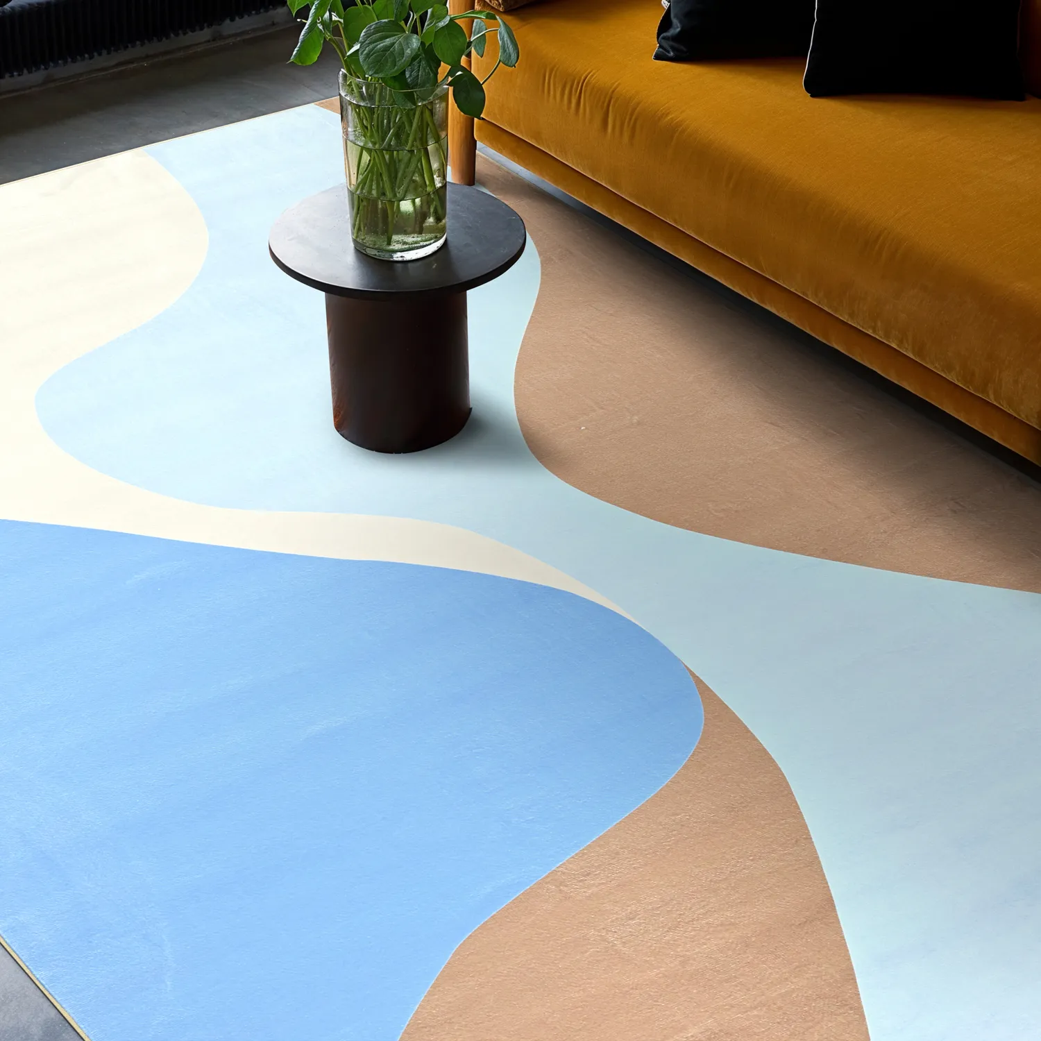 Wilton - Leiden (blauw/bruin)